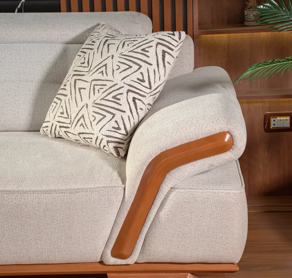 3-Seater Sofa from Maiden Home - White - 220x75x75 cm M110453411