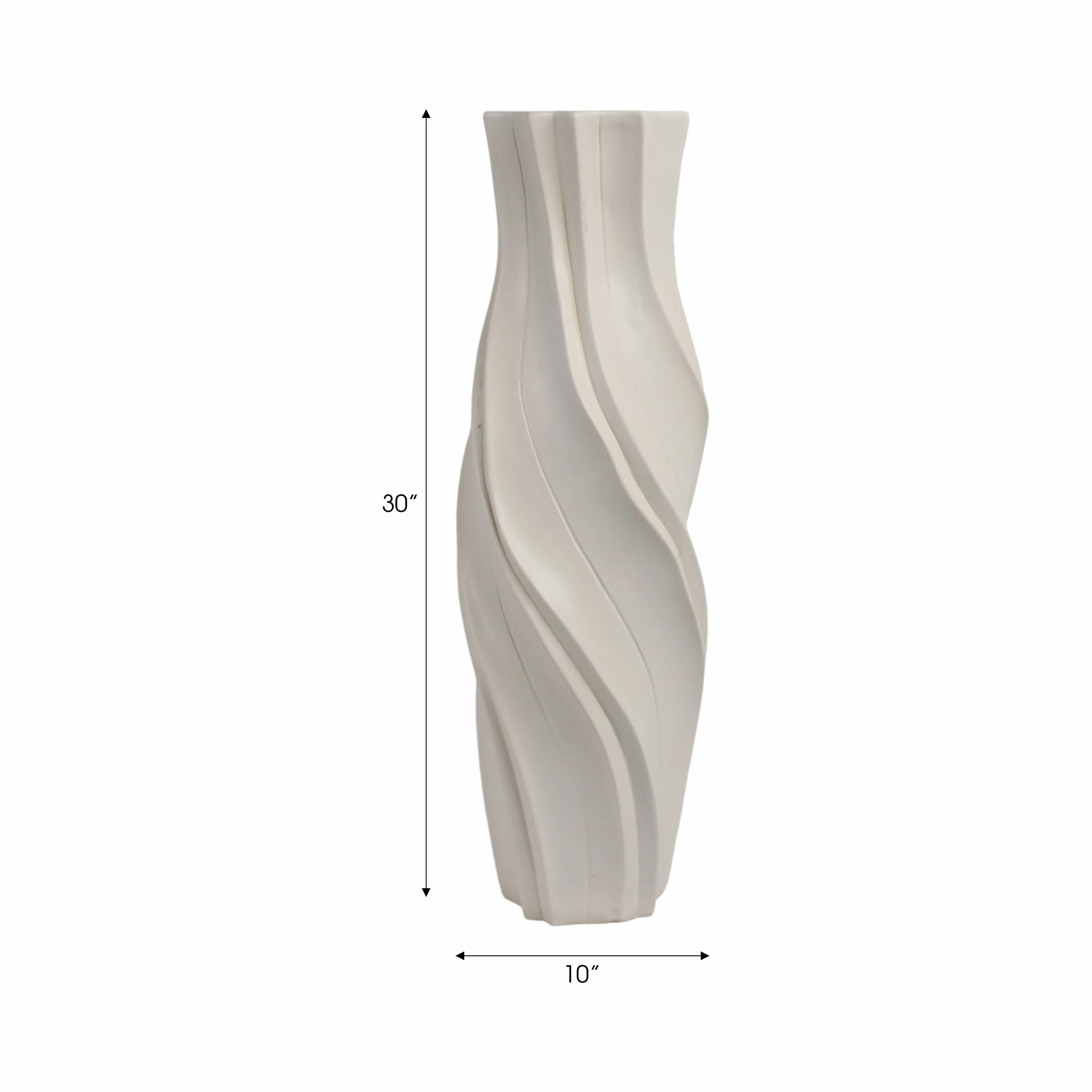 30" Dubuque Large Cer Vase