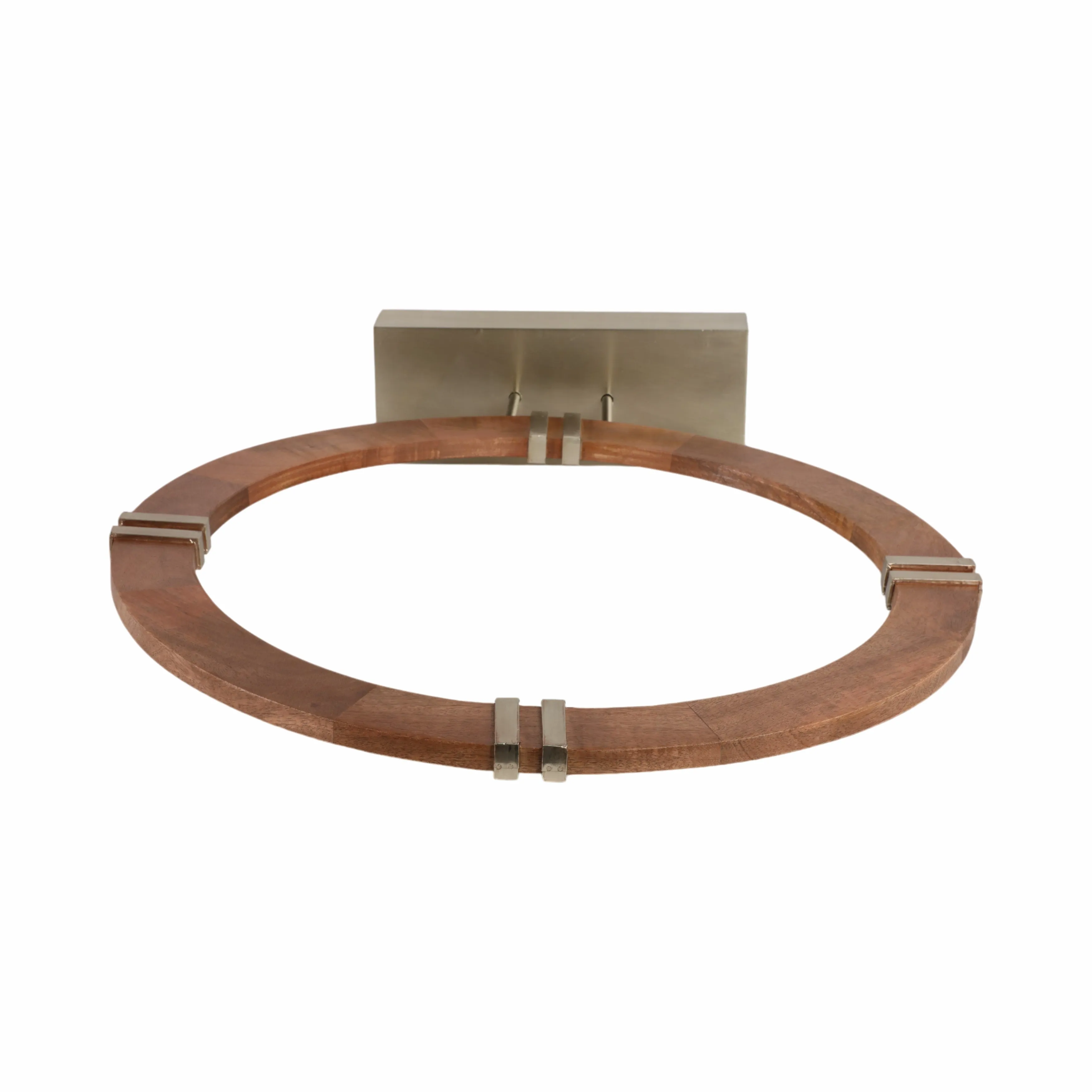 30" Garner Small Wood Ring Statuary