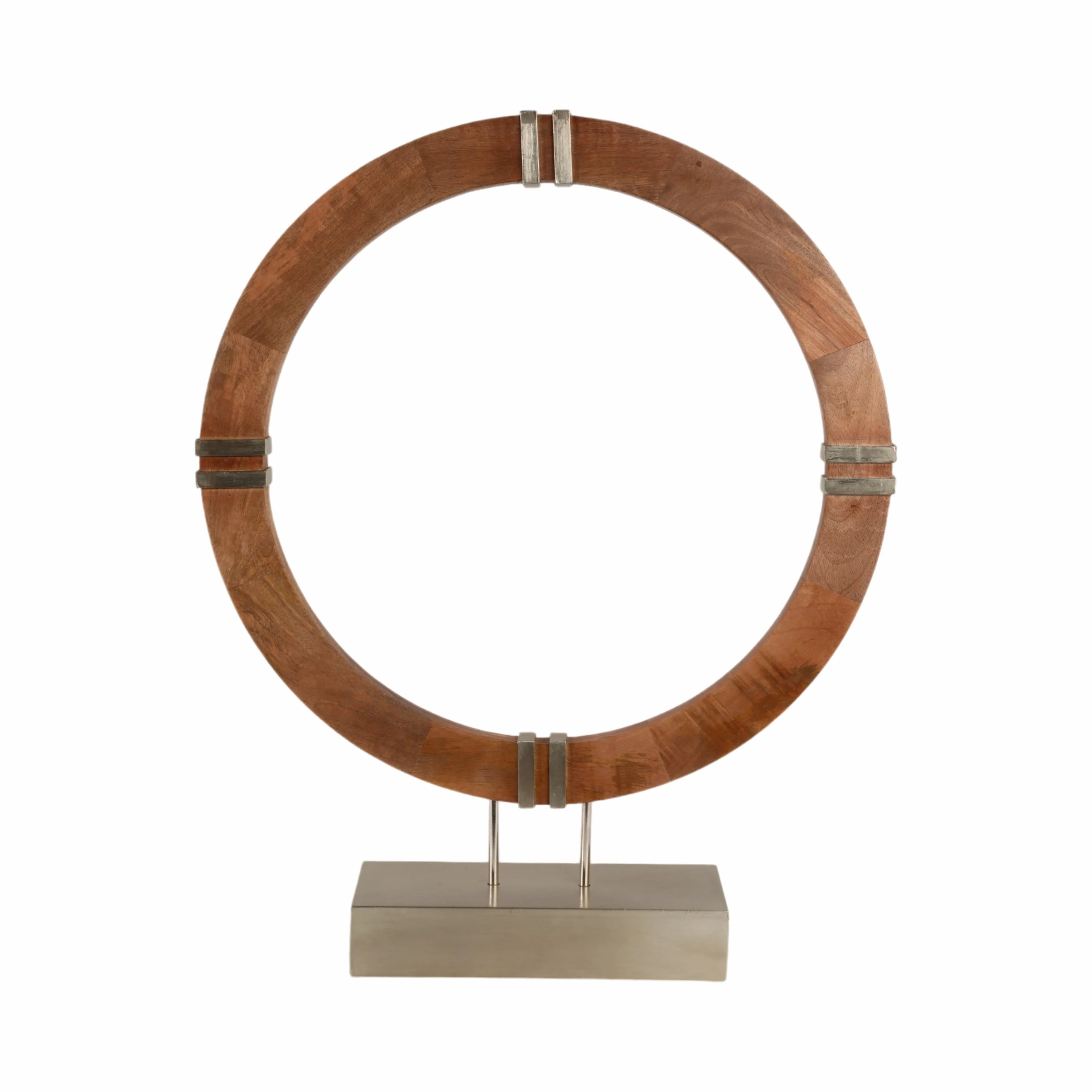 30" Garner Small Wood Ring Statuary