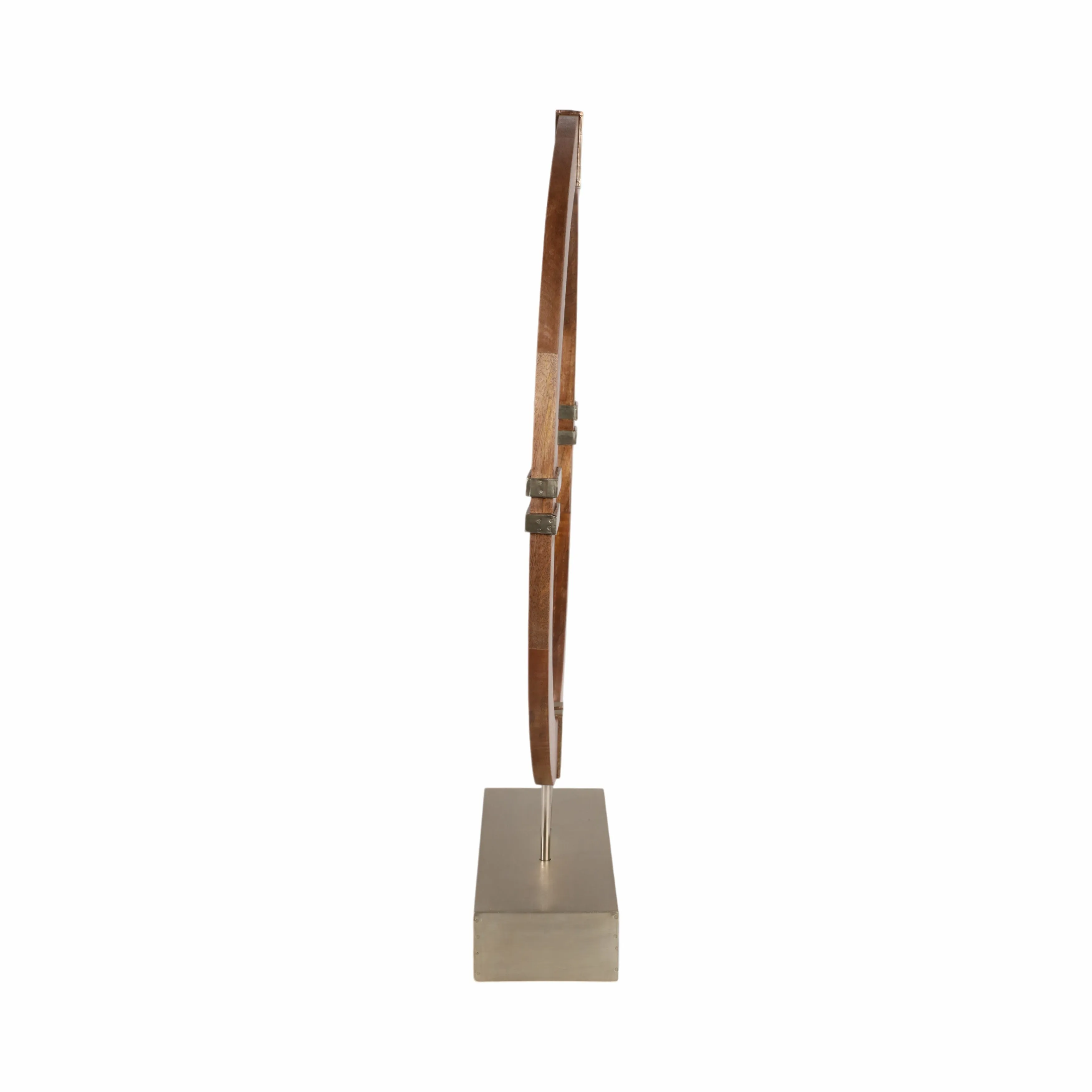 30" Garner Small Wood Ring Statuary