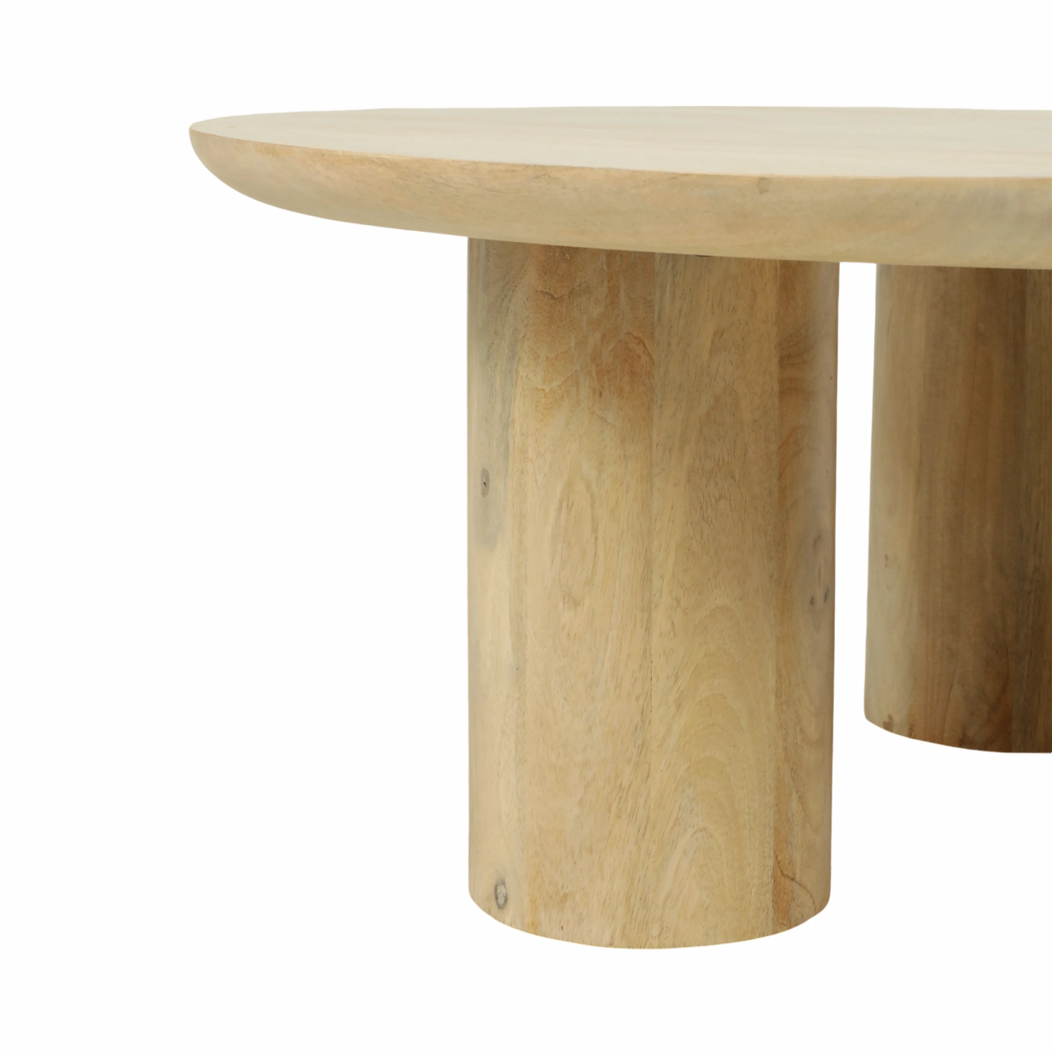 36" Boho Coffee Table, Natural, Kd