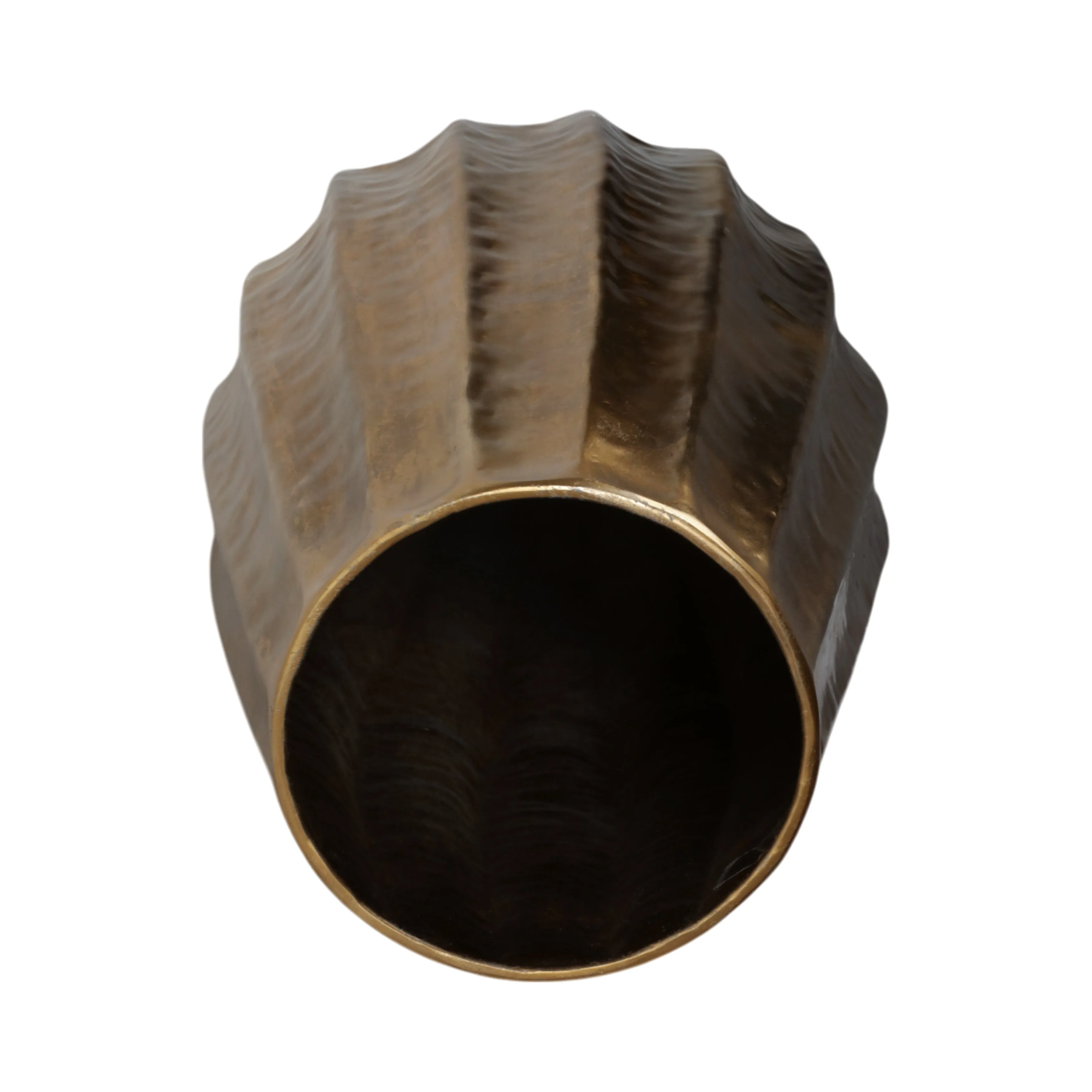 45" Viall Large Gold Vase