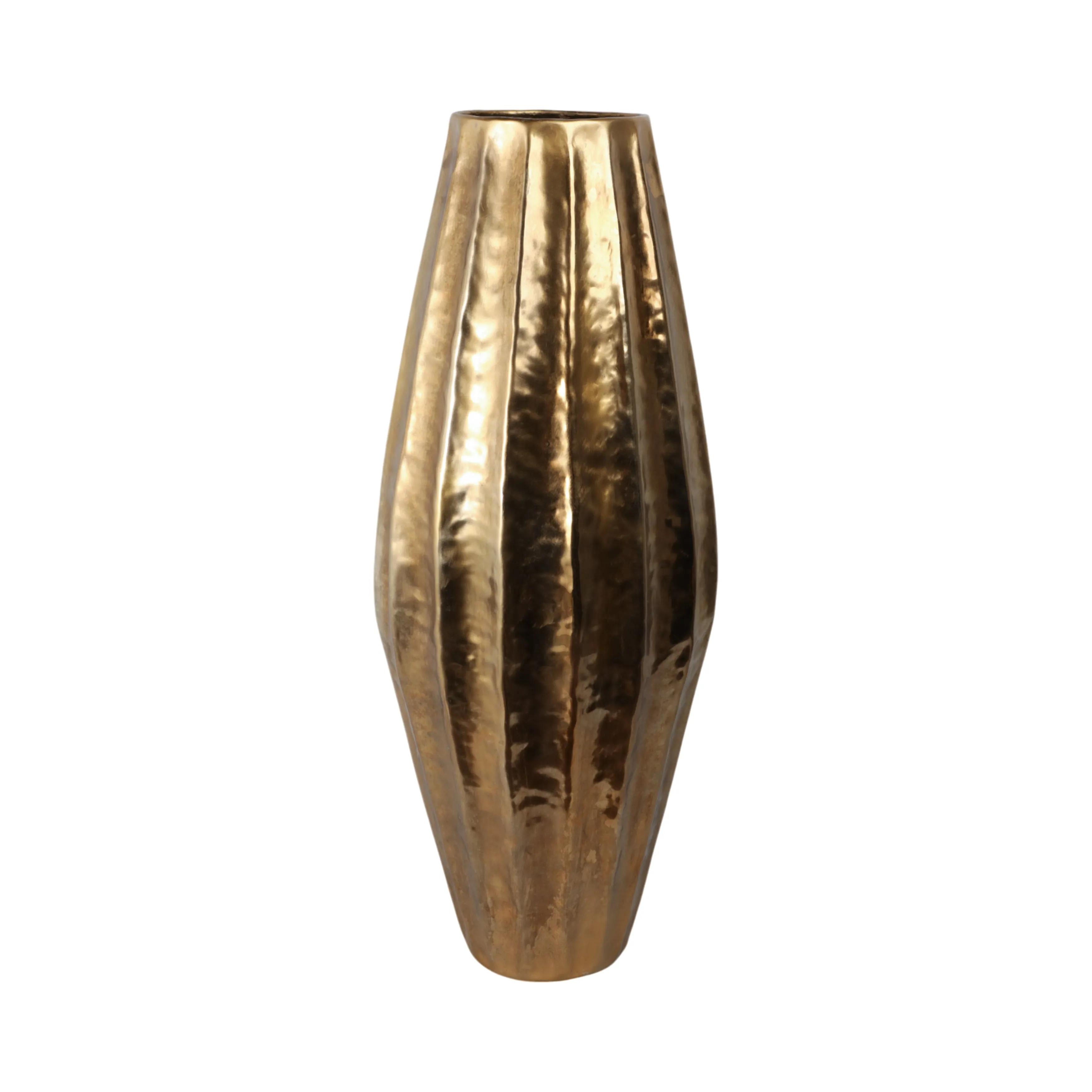 45" Viall Large Gold Vase