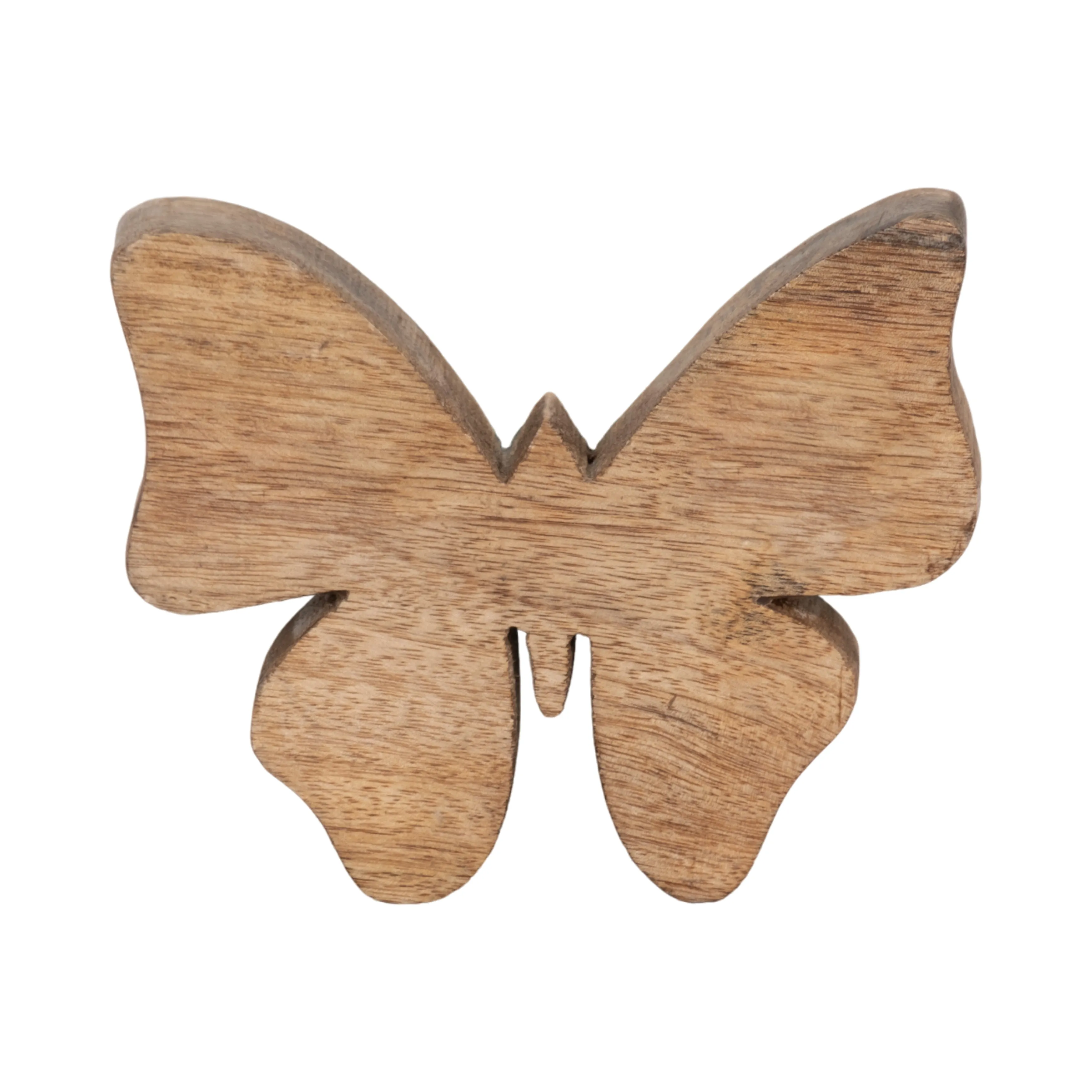6" MOSAIC BUTTERFLY, AQUA