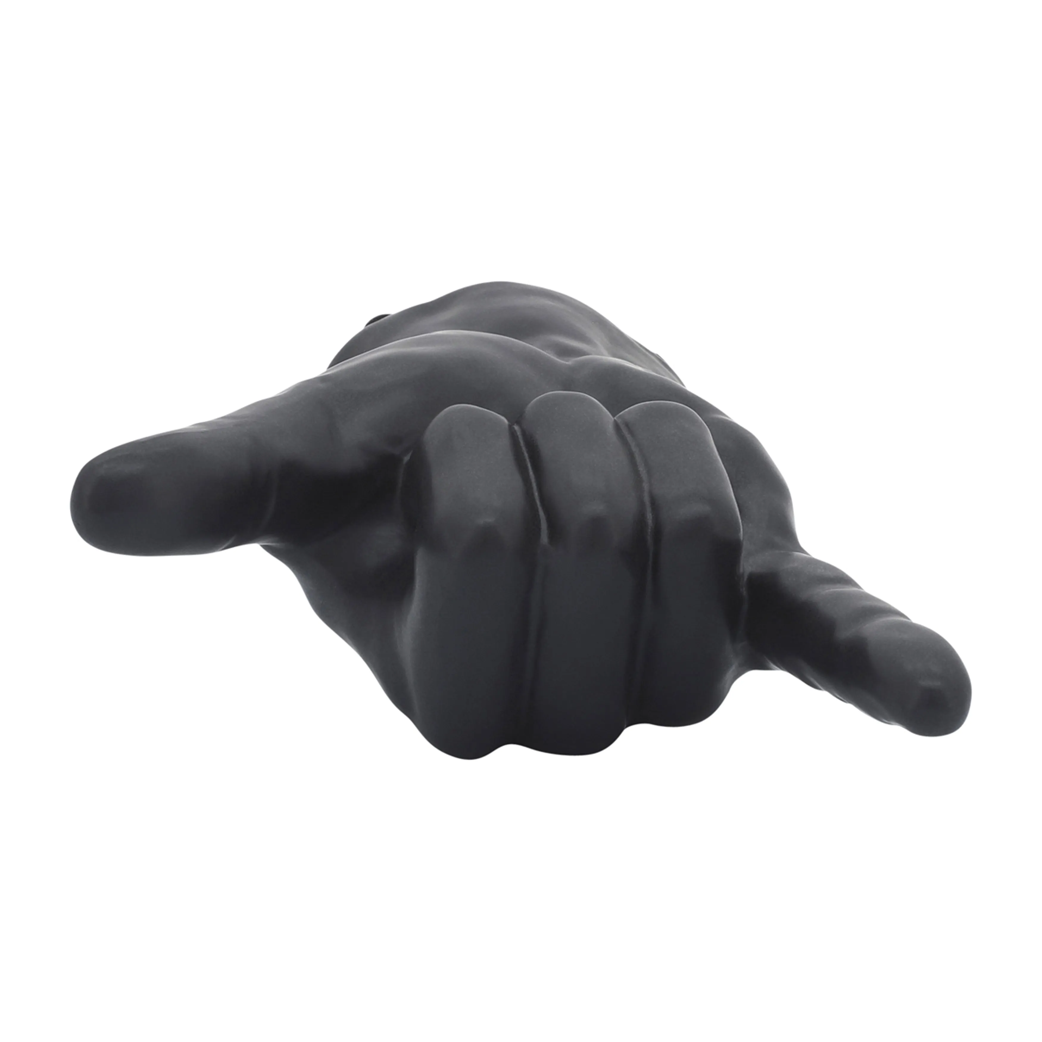 7"H, "HANG LOOSE" HAND, BLACK