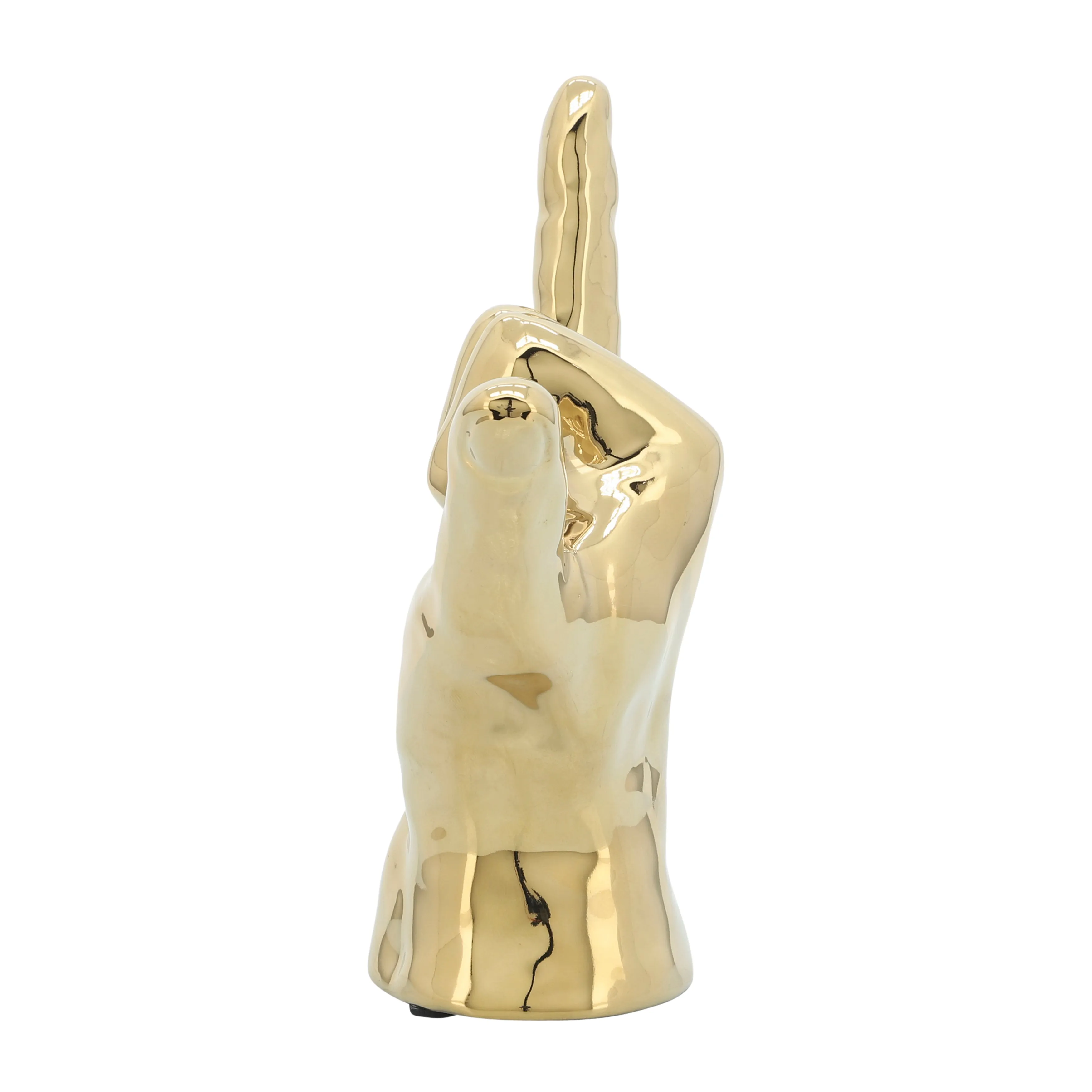 7"H, "HANG LOOSE" HAND, GOLD