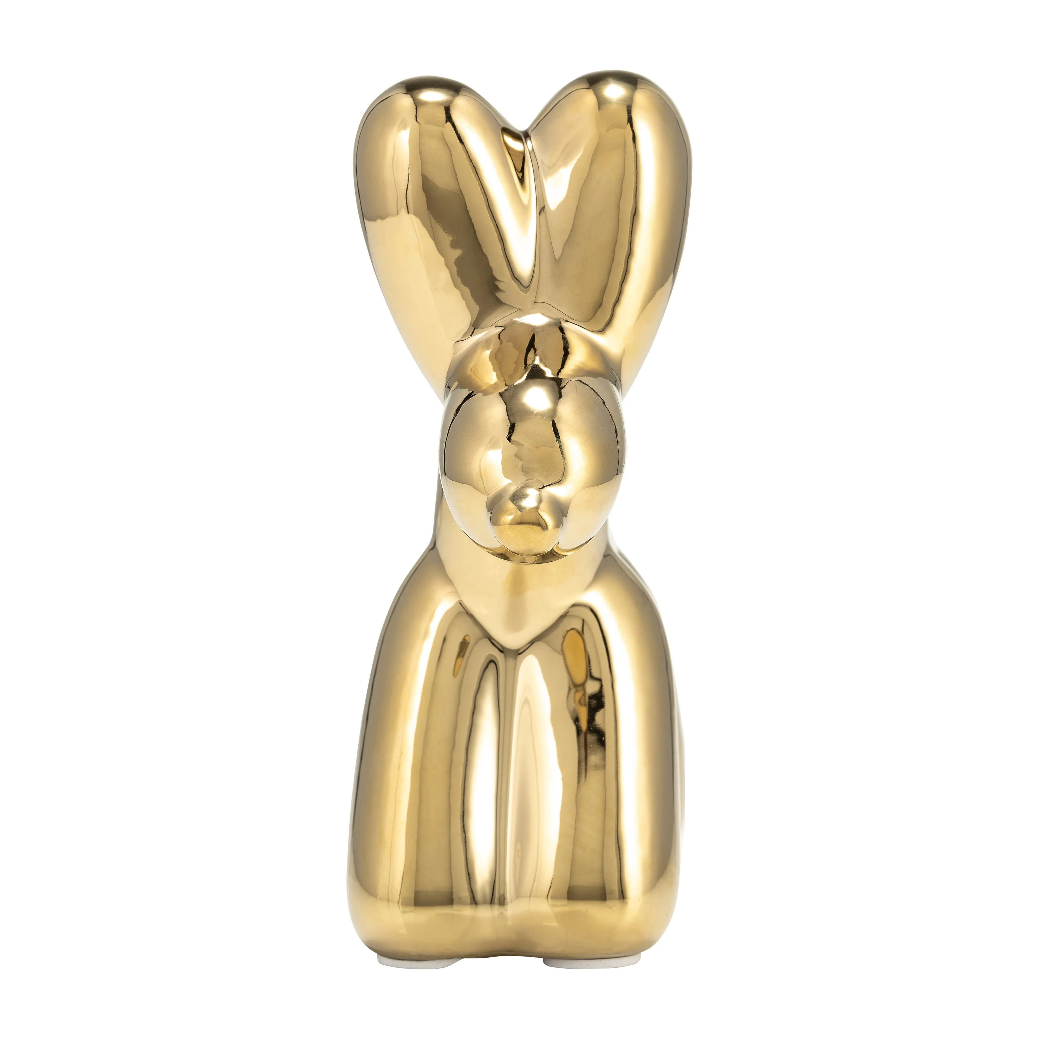 7"L BALLOON DOG ANIMAL, GOLD