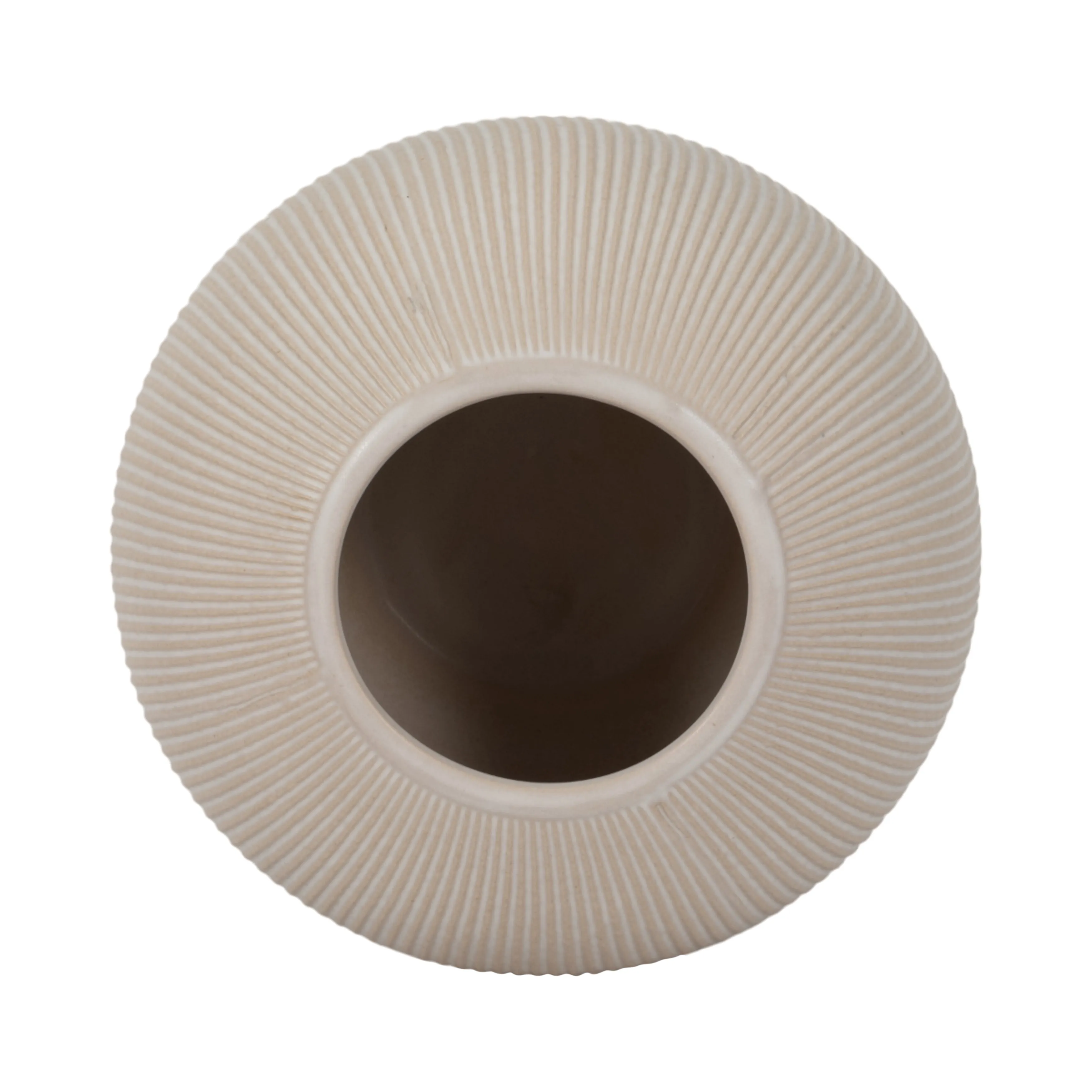 8" KITAMI MEDIUM VASE, IVORY