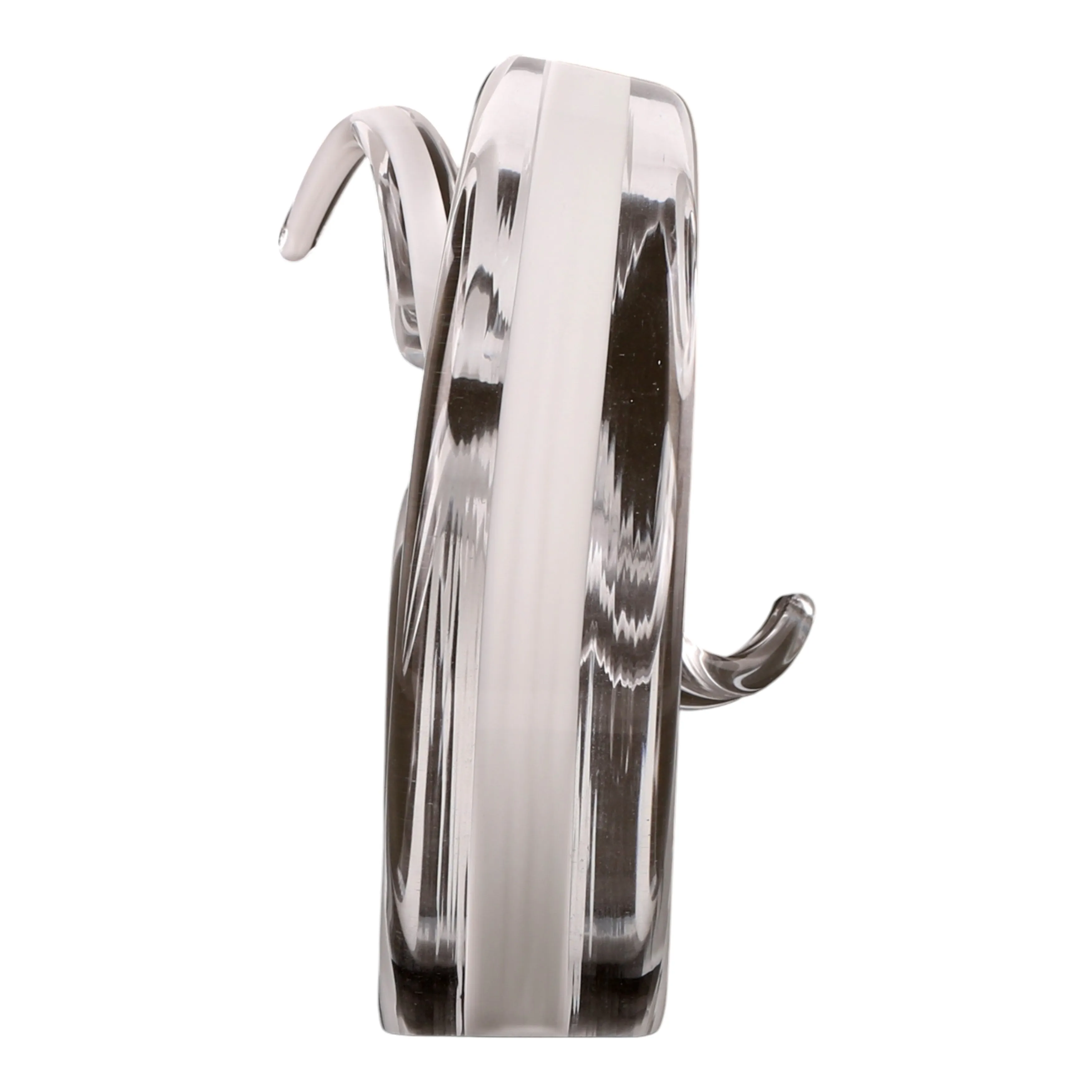 9" Newtok Tall Glass Ribbon Statuary