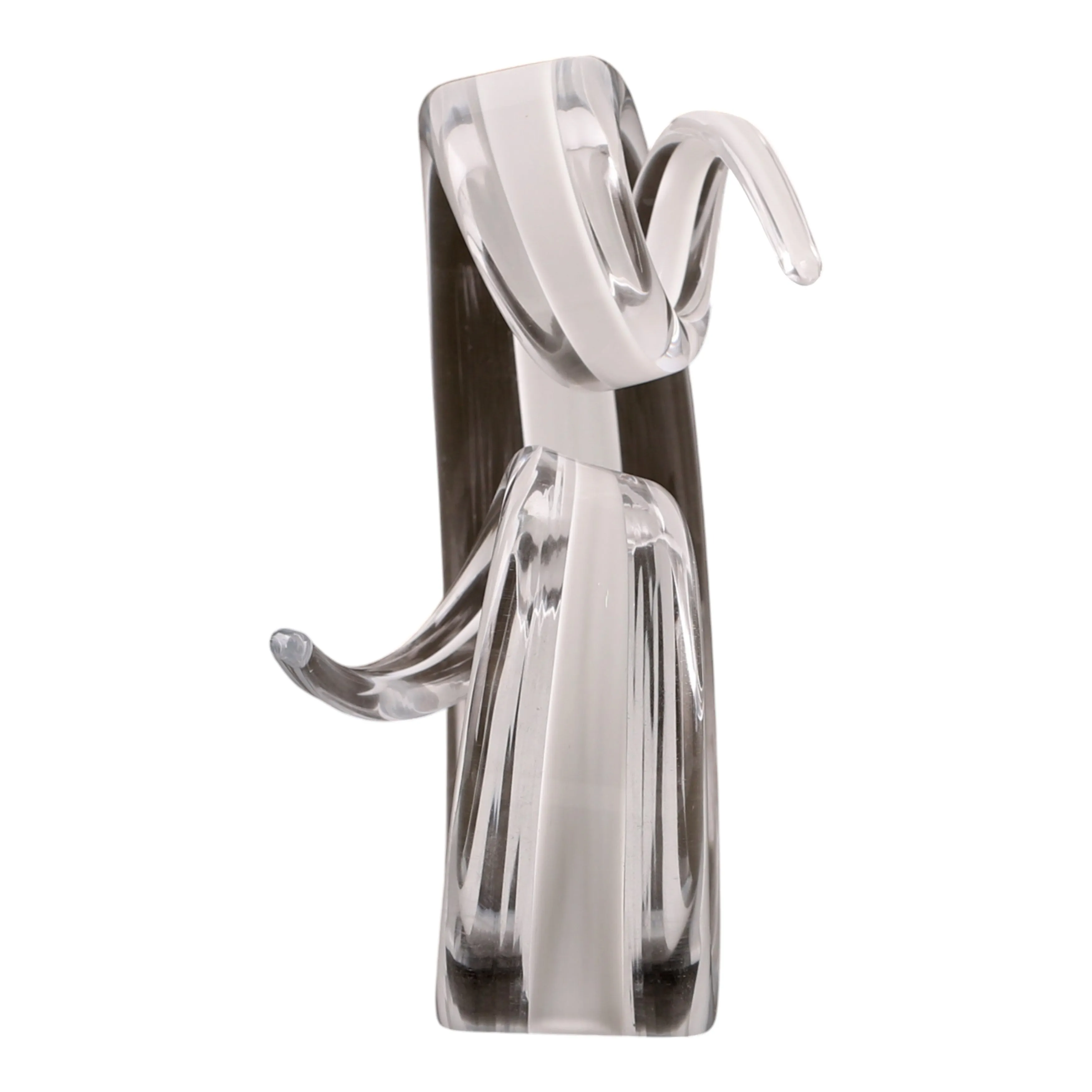9" Newtok Tall Glass Ribbon Statuary