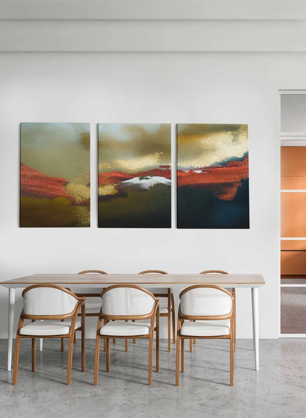 Abstract Oil Adornment Paintings(set of 3)