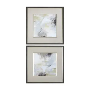 Abstract Vistas Framed Prints, S/2