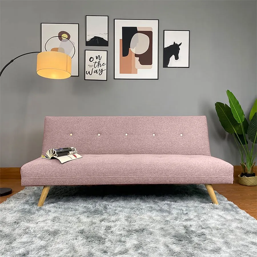 Aimar 2 In 1 Sofabed Velvet Upholstered