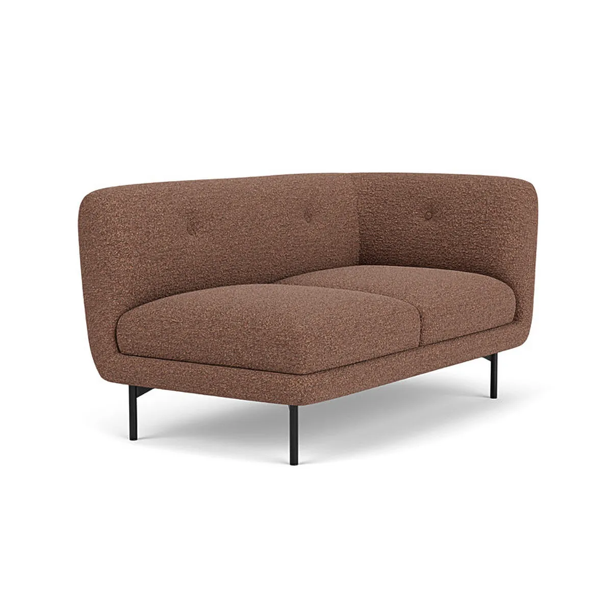 Alfred Boucle Right 2 Seater Modular Sofa