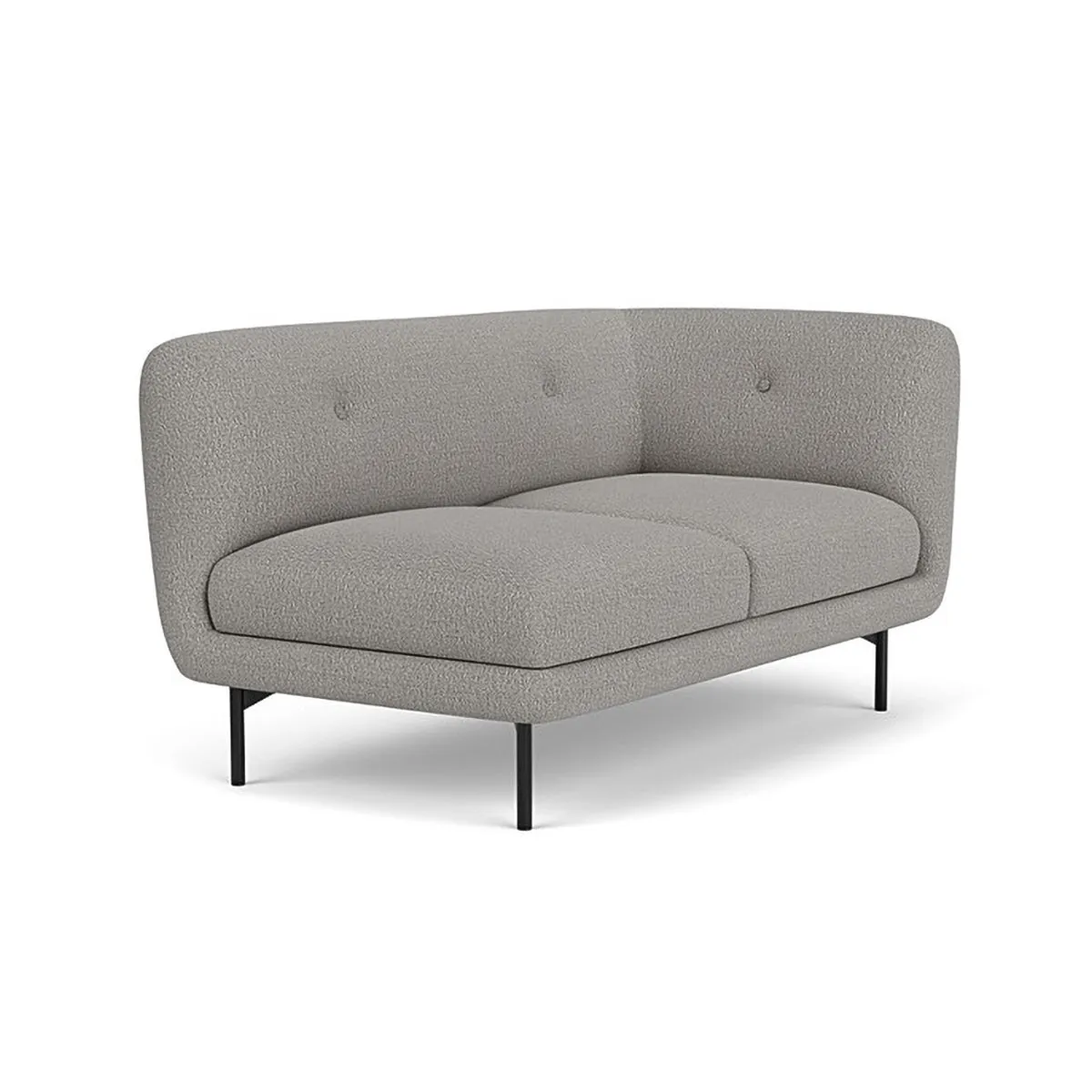 Alfred Boucle Right 2 Seater Modular Sofa