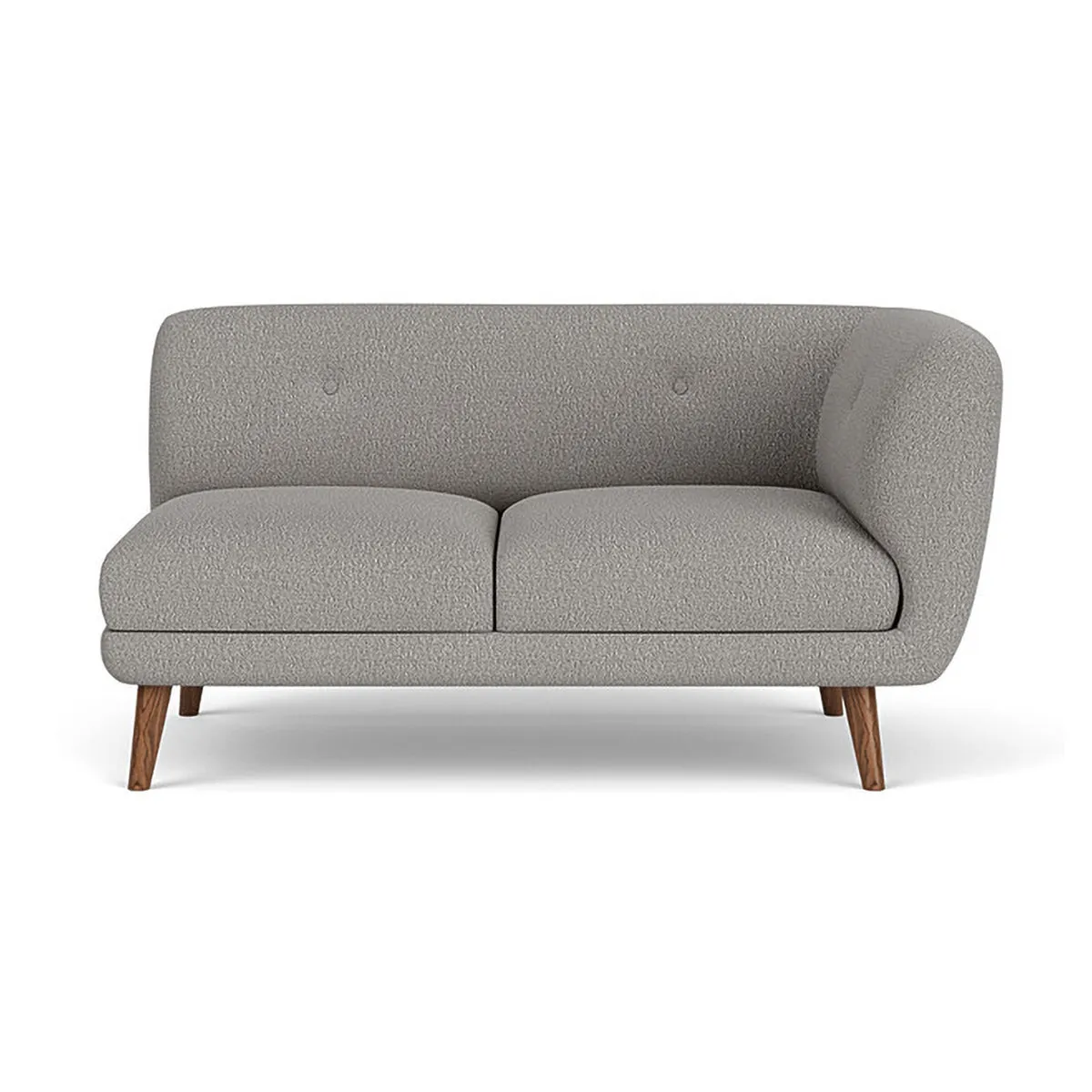 Alfred Boucle Right 2 Seater Modular Sofa