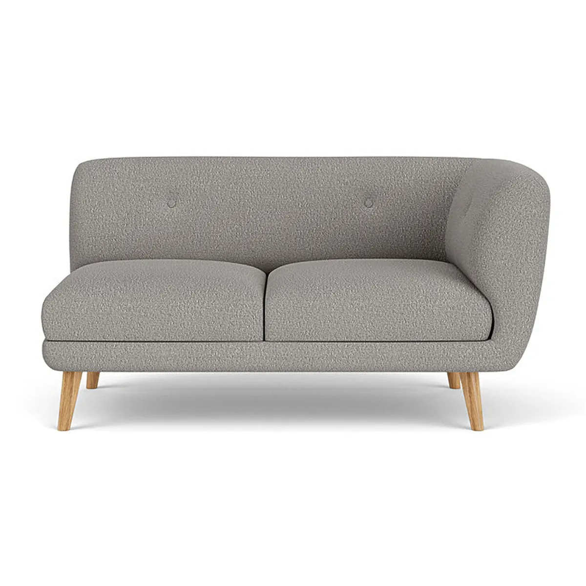 Alfred Boucle Right 2 Seater Modular Sofa