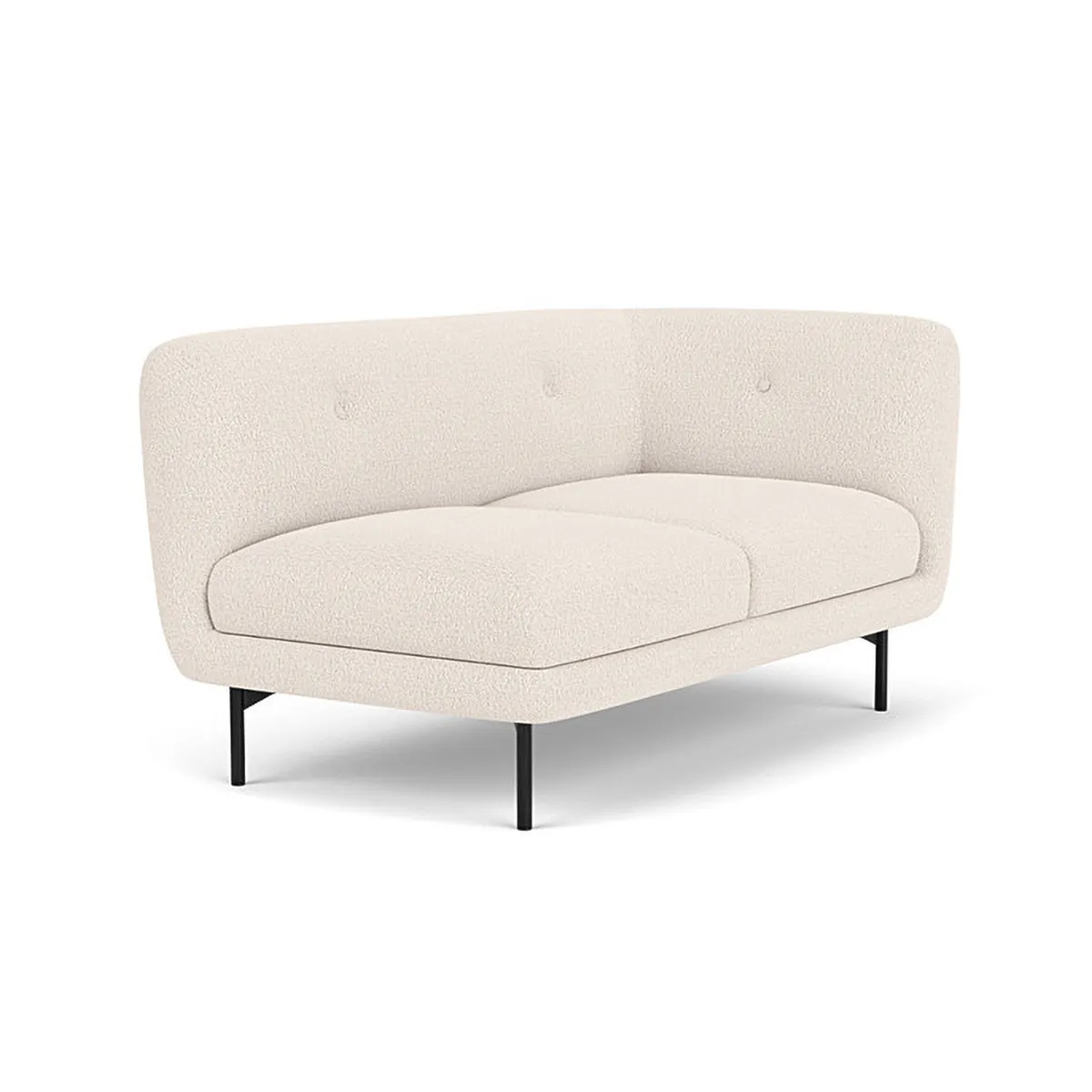 Alfred Boucle Right 2 Seater Modular Sofa