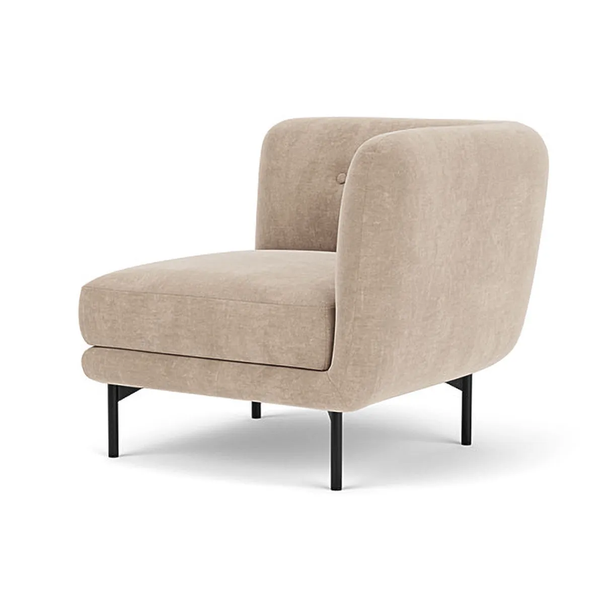 Alfred Fabric Left 1 Seater Modular Sofa