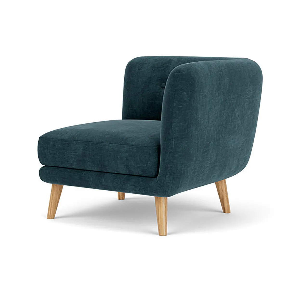 Alfred Fabric Left 1 Seater Modular Sofa