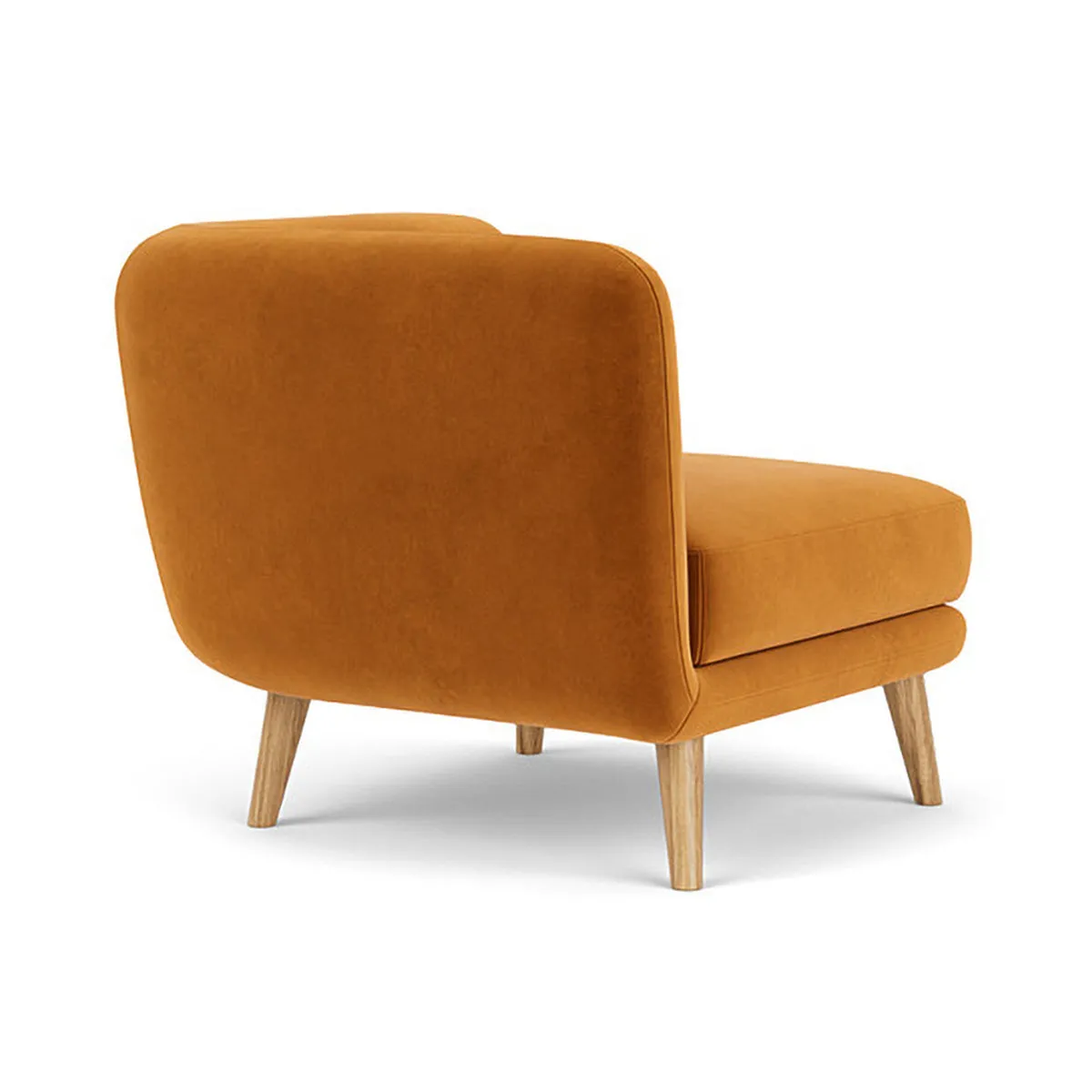 Alfred Fabric Left 1 Seater Modular Sofa