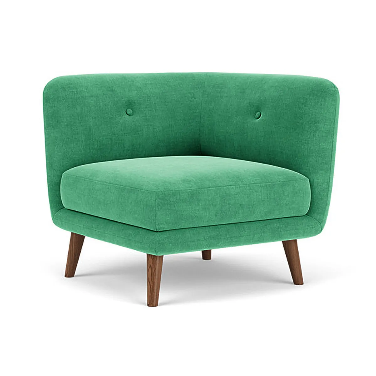 Alfred Fabric Left 1 Seater Modular Sofa