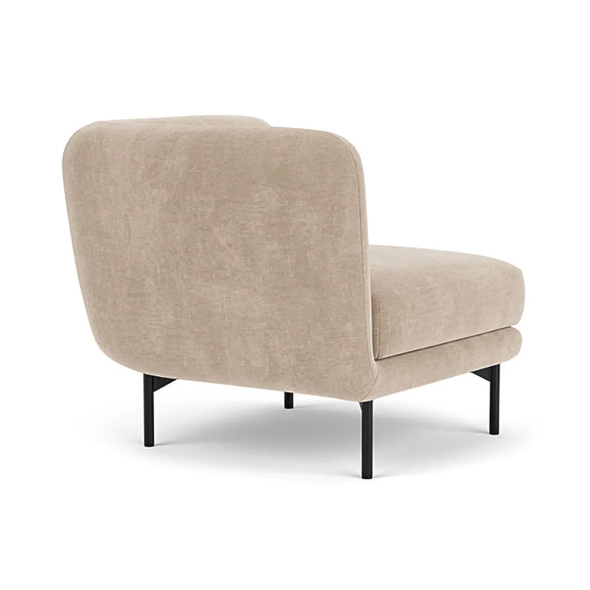 Alfred Fabric Left 1 Seater Modular Sofa
