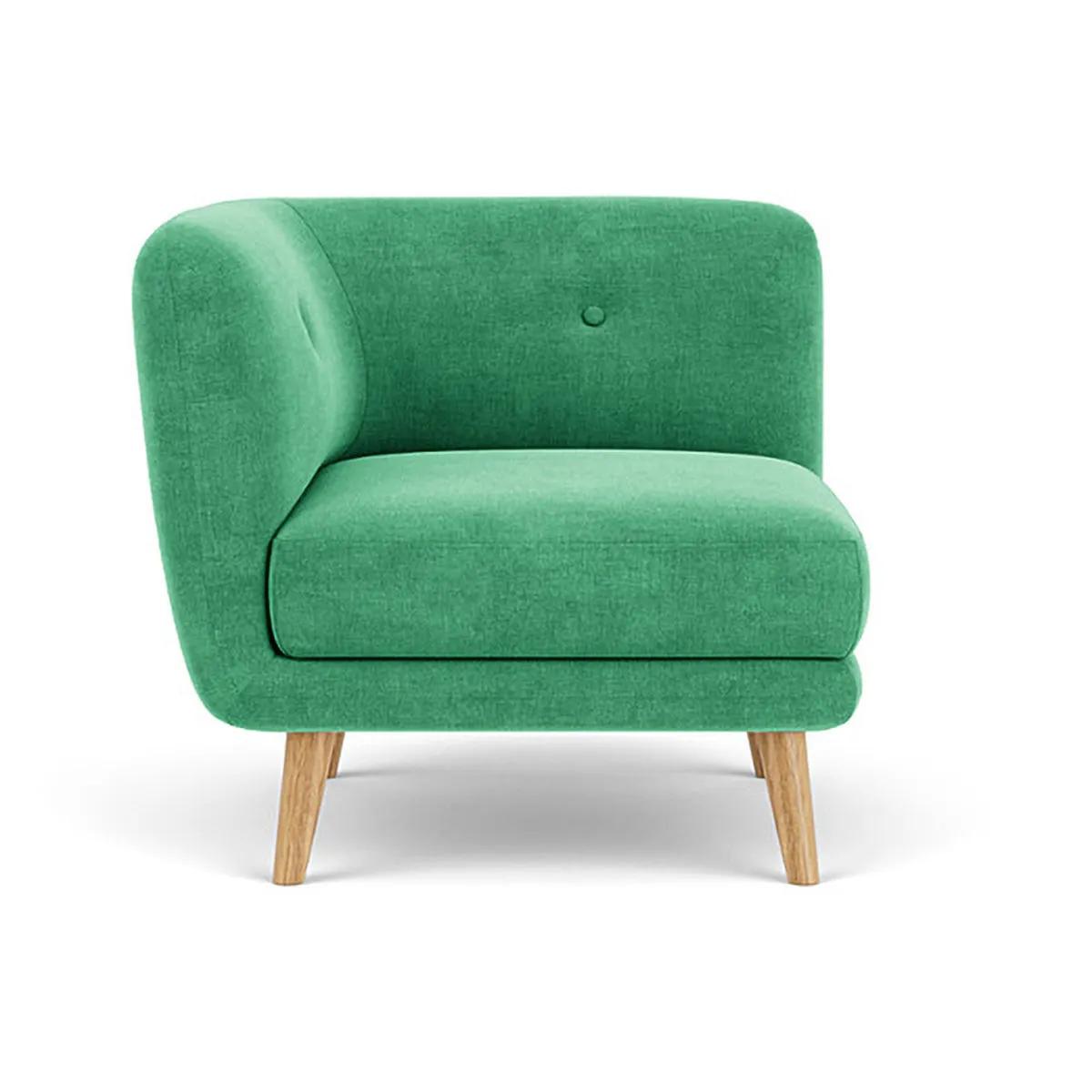 Alfred Fabric Left 1 Seater Modular Sofa