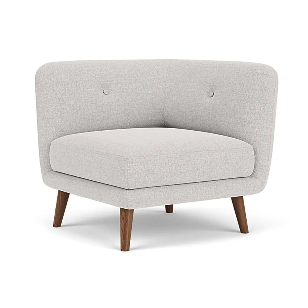 Alfred Fabric Left 1 Seater Modular Sofa