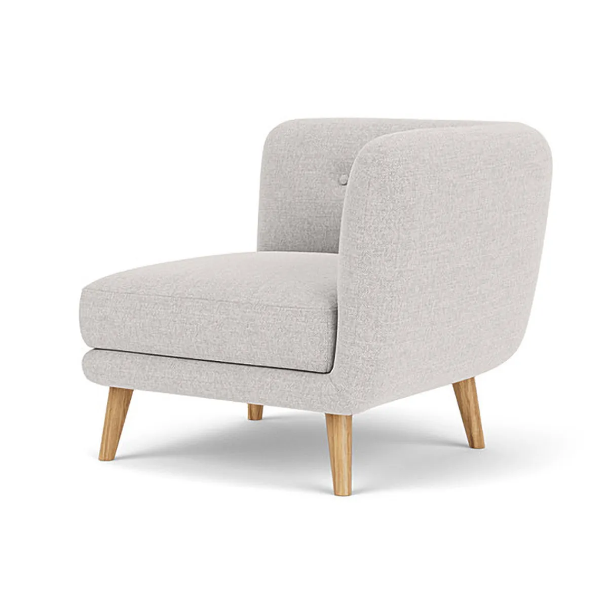 Alfred Fabric Left 1 Seater Modular Sofa