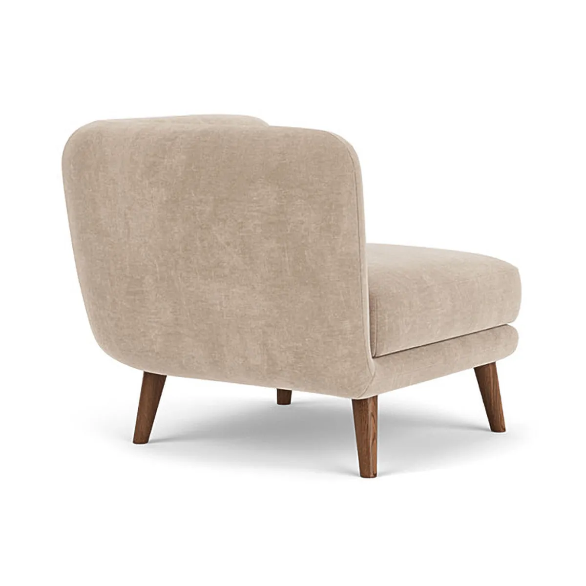 Alfred Fabric Left 1 Seater Modular Sofa