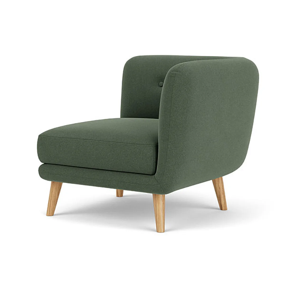 Alfred Fabric Left 1 Seater Modular Sofa