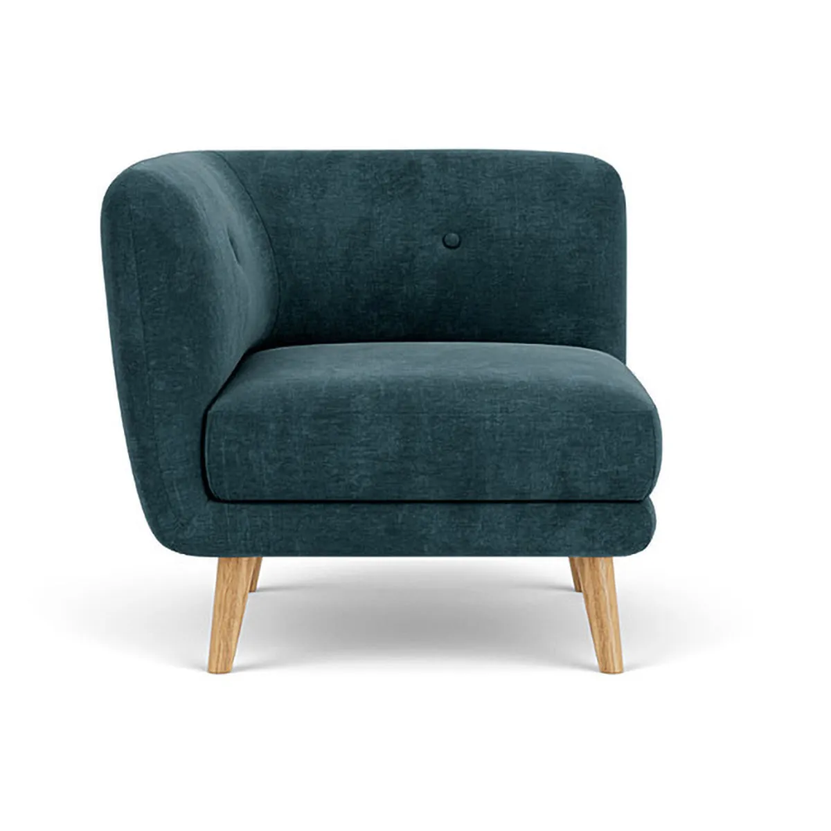 Alfred Fabric Left 1 Seater Modular Sofa