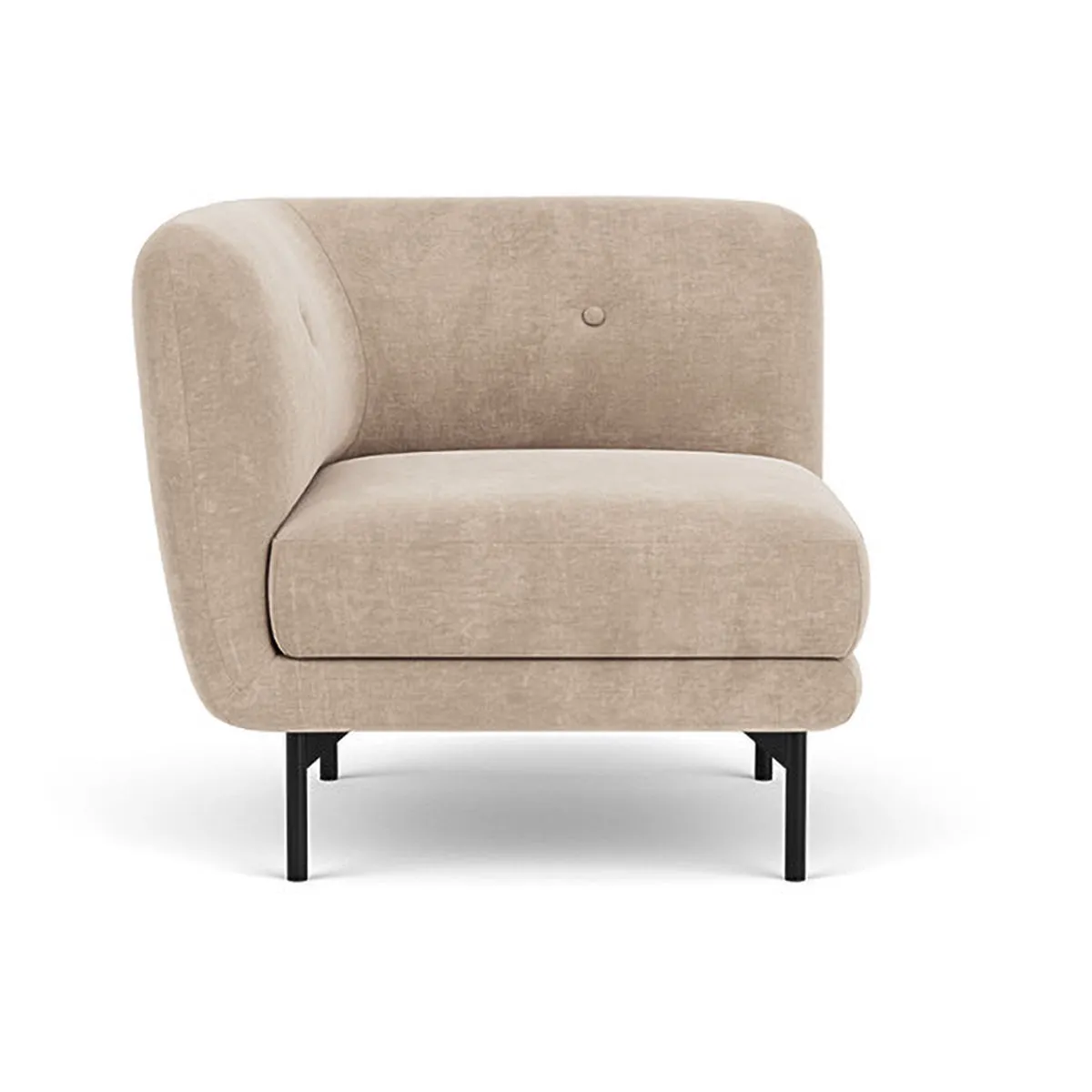 Alfred Fabric Left 1 Seater Modular Sofa