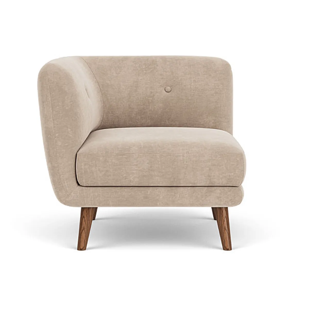 Alfred Fabric Left 1 Seater Modular Sofa
