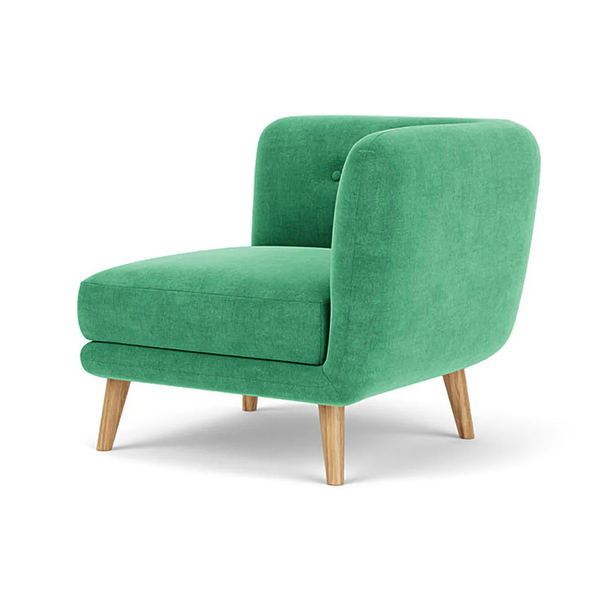 Alfred Fabric Left 1 Seater Modular Sofa