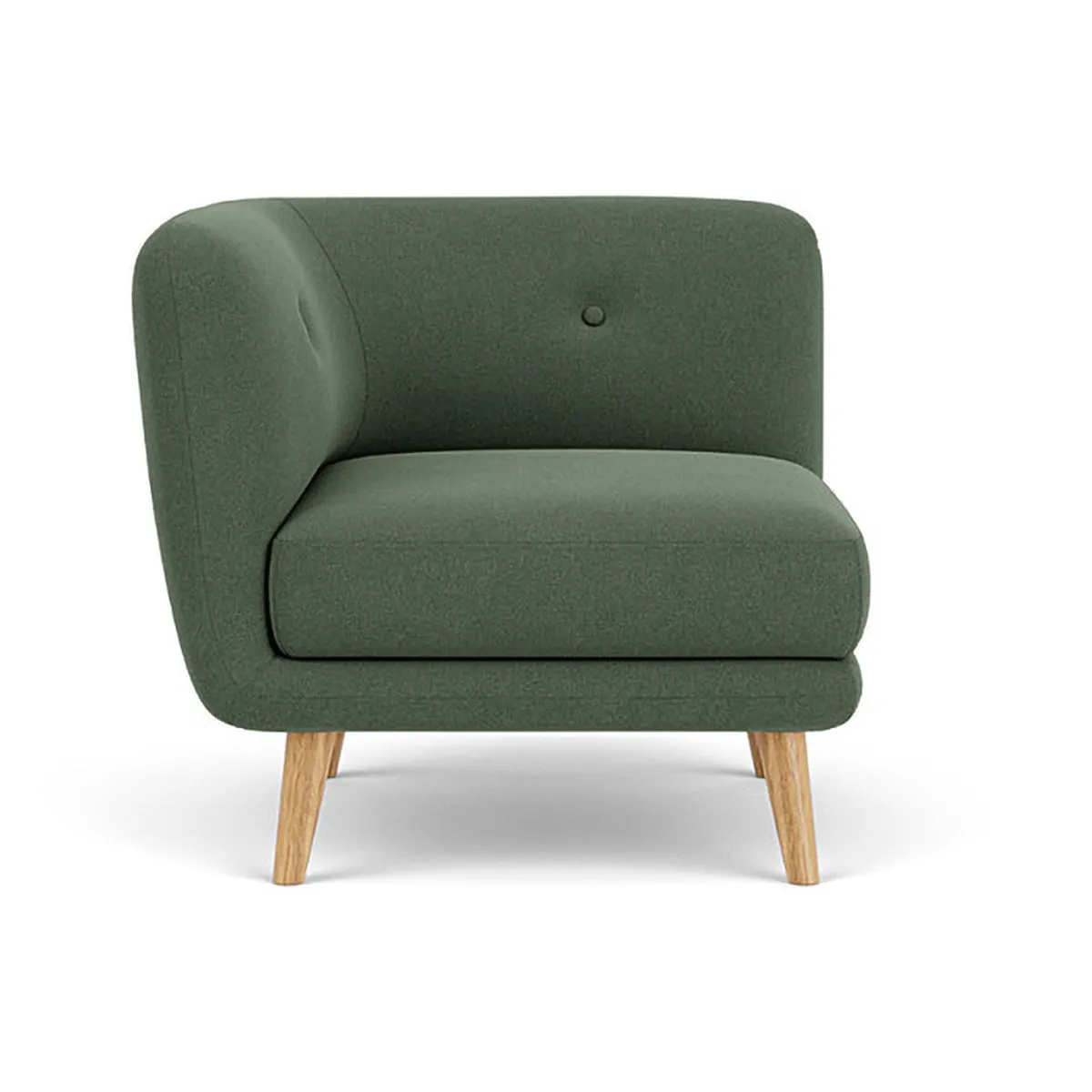 Alfred Fabric Left 1 Seater Modular Sofa