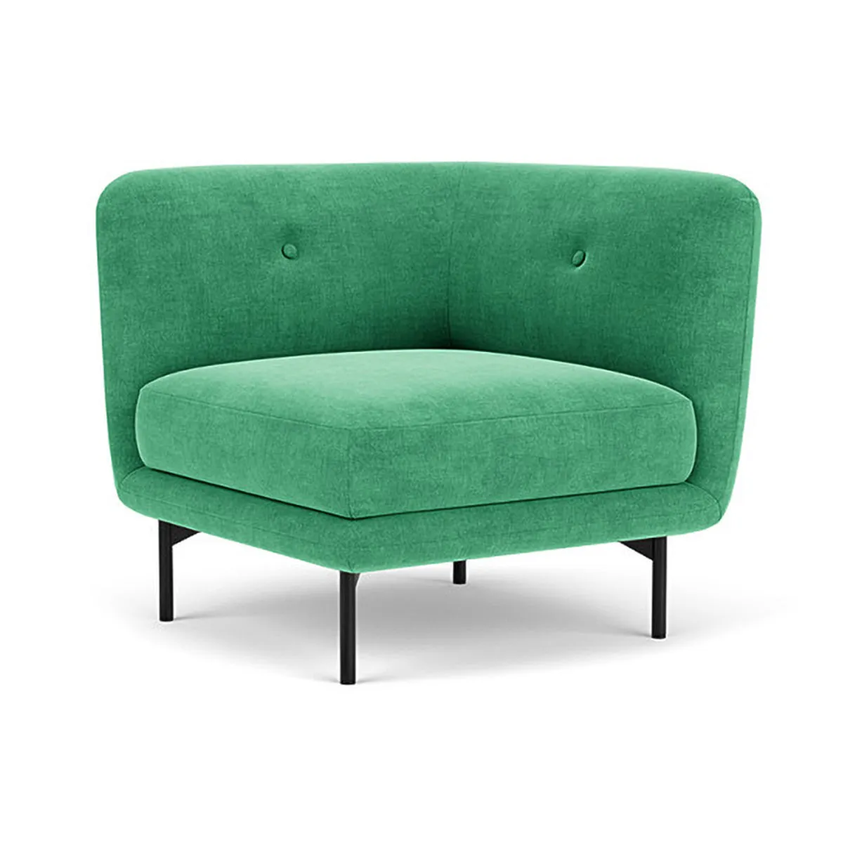 Alfred Fabric Left 1 Seater Modular Sofa
