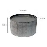 **Althea Coffee Table Black Patina