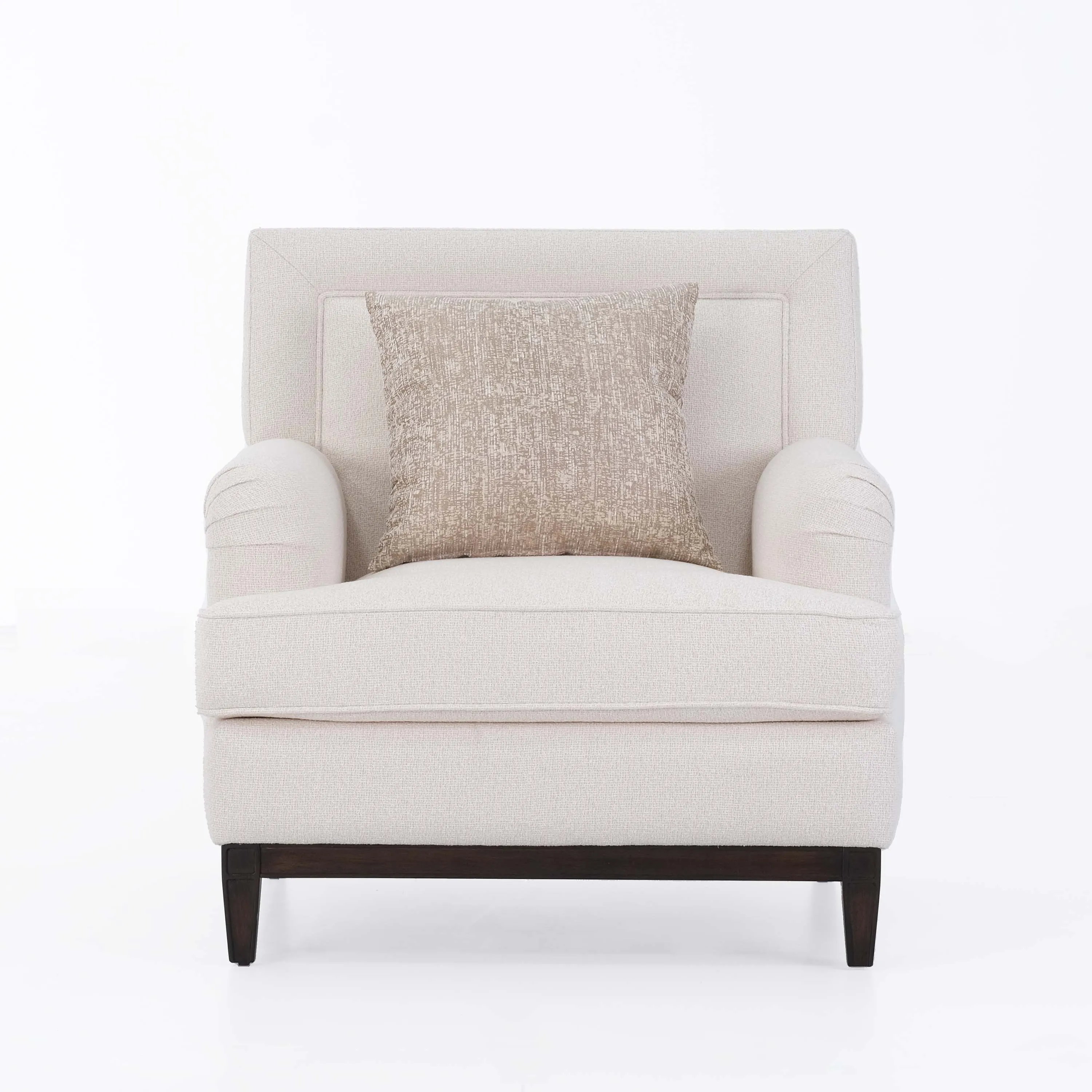 Amelia Navy Arm Chair (90Cm)