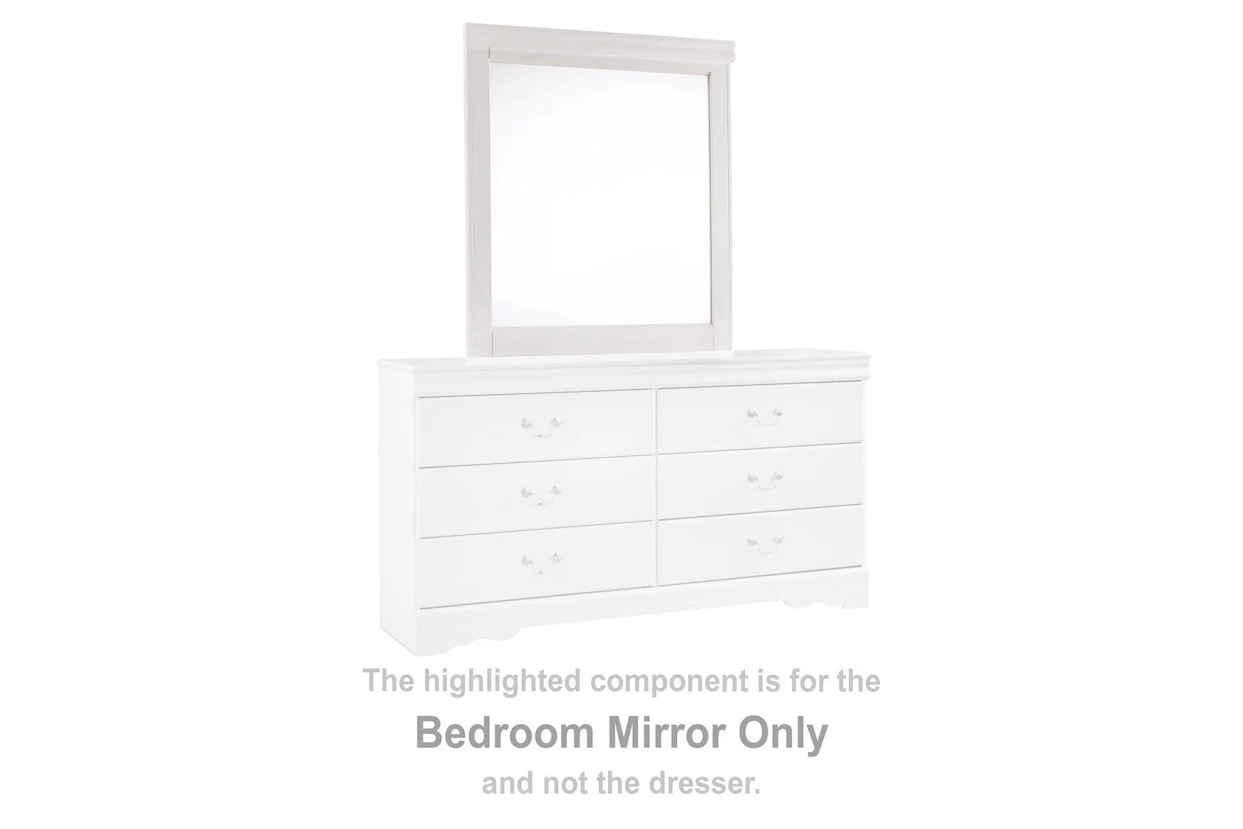Anarasia Dresser and Mirror