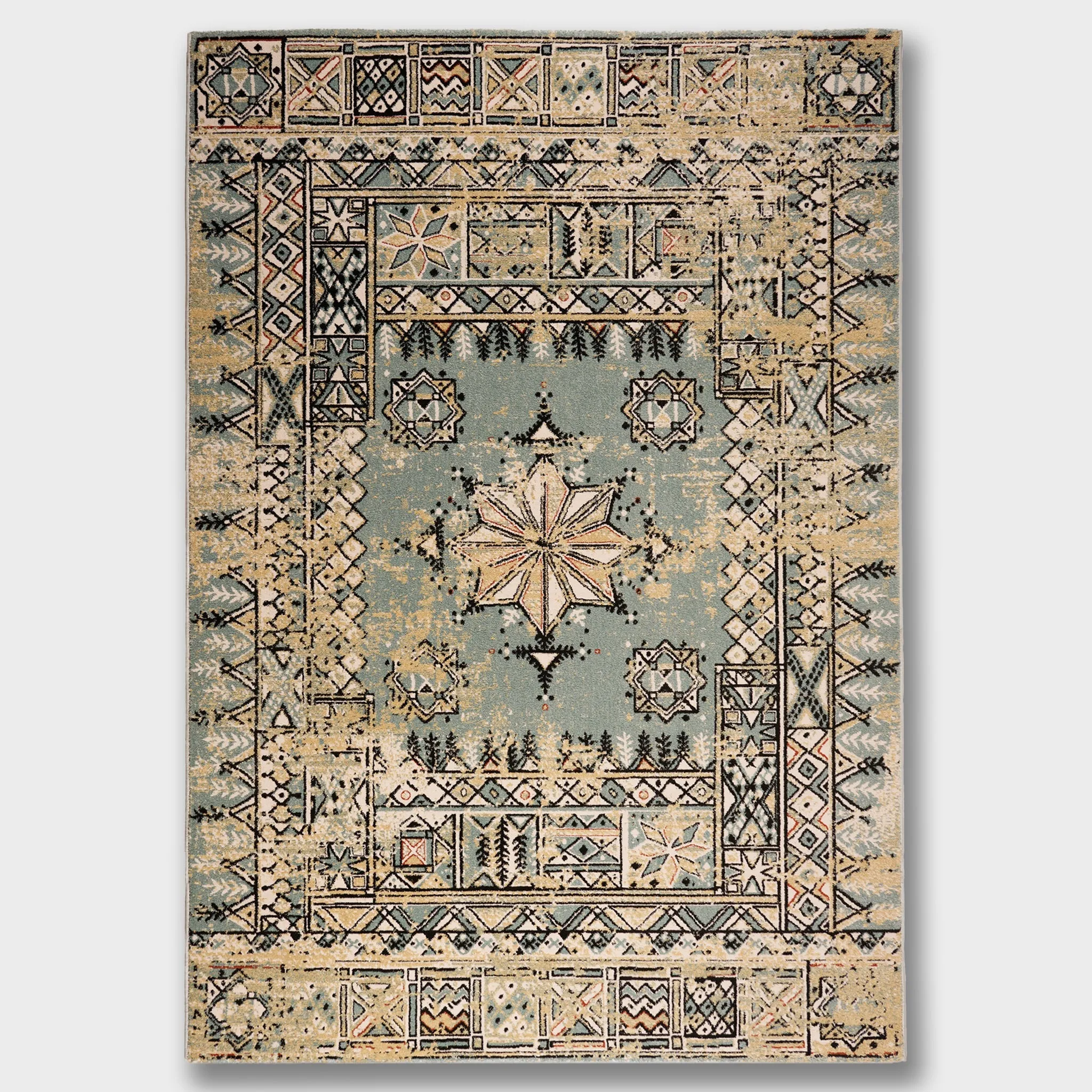 Aseer Cyan - Classic Rug-h