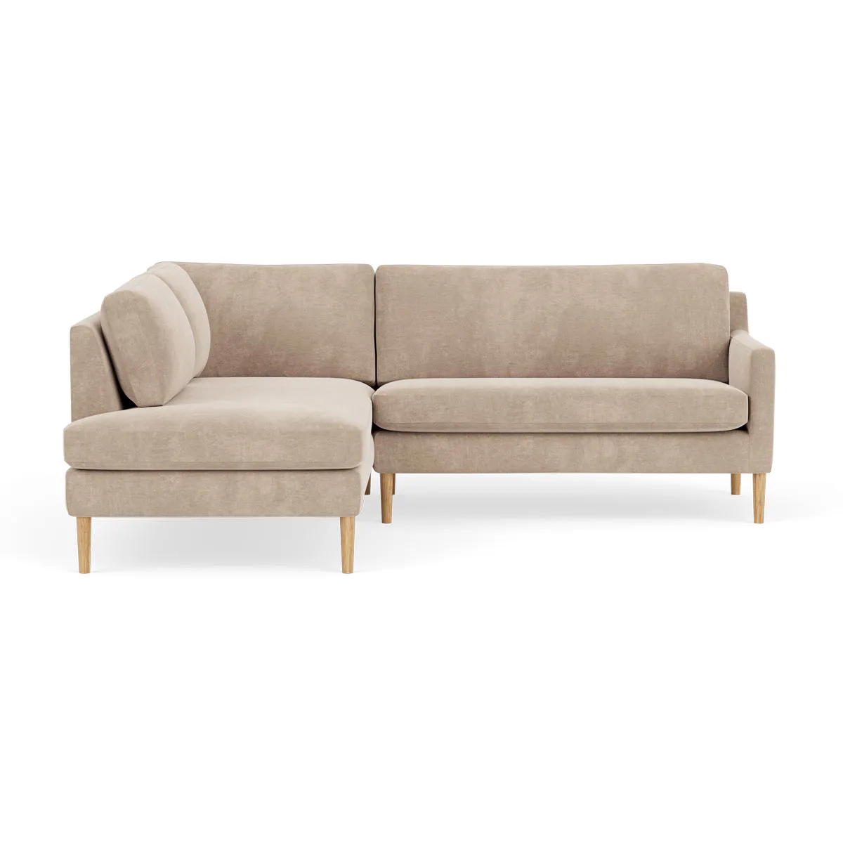 Astha Fabric Left Corner Sofa