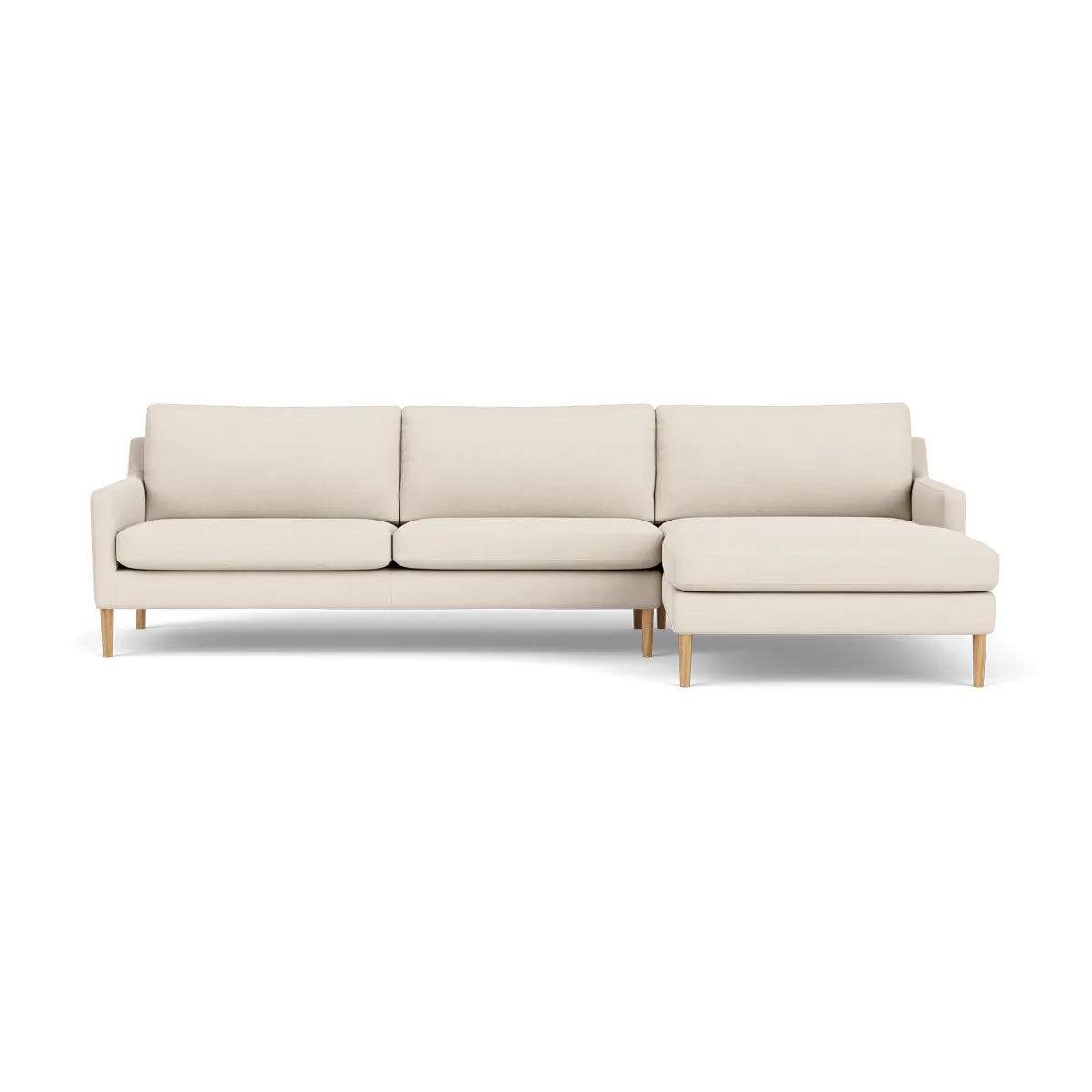 Astha Fabric Right Chaise Sofa