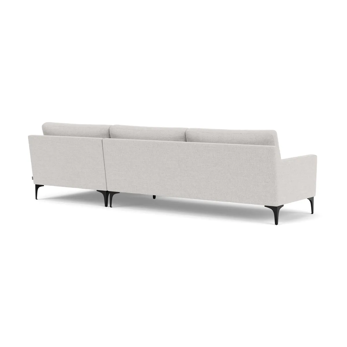 Astha Fabric Right Chaise Sofa