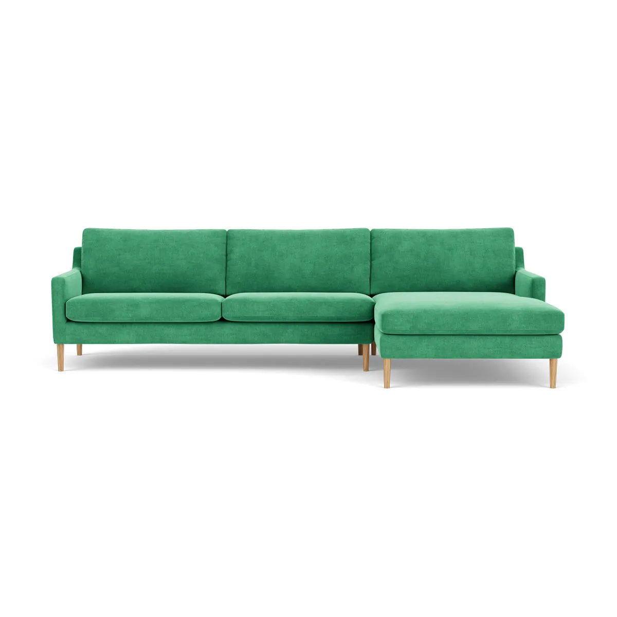 Astha Fabric Right Chaise Sofa