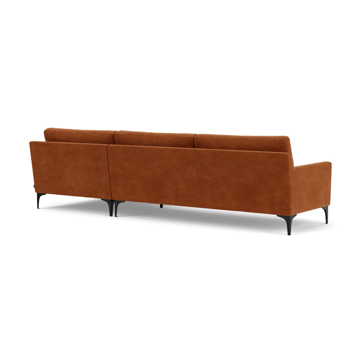 Astha Fabric Right Chaise Sofa