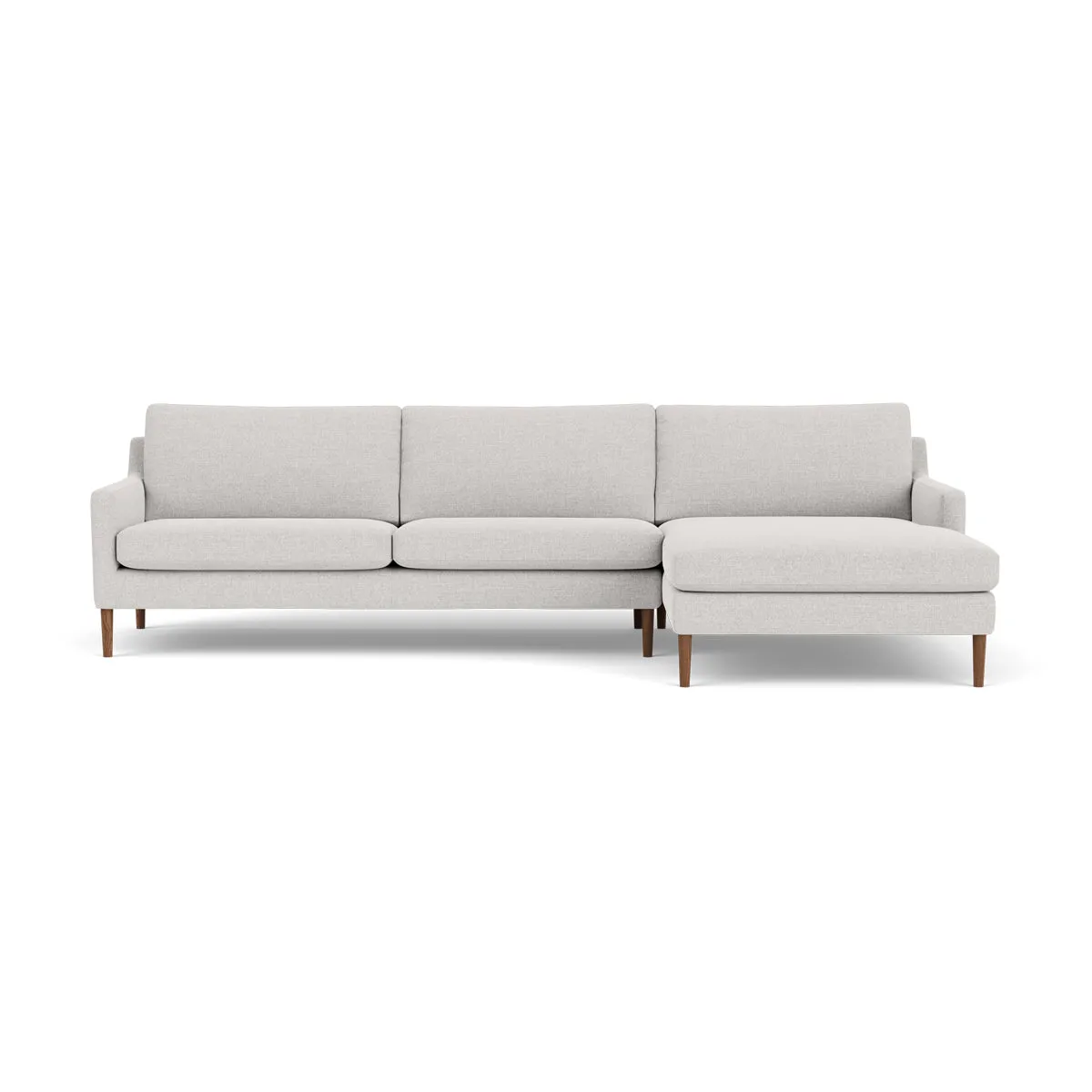 Astha Fabric Right Chaise Sofa