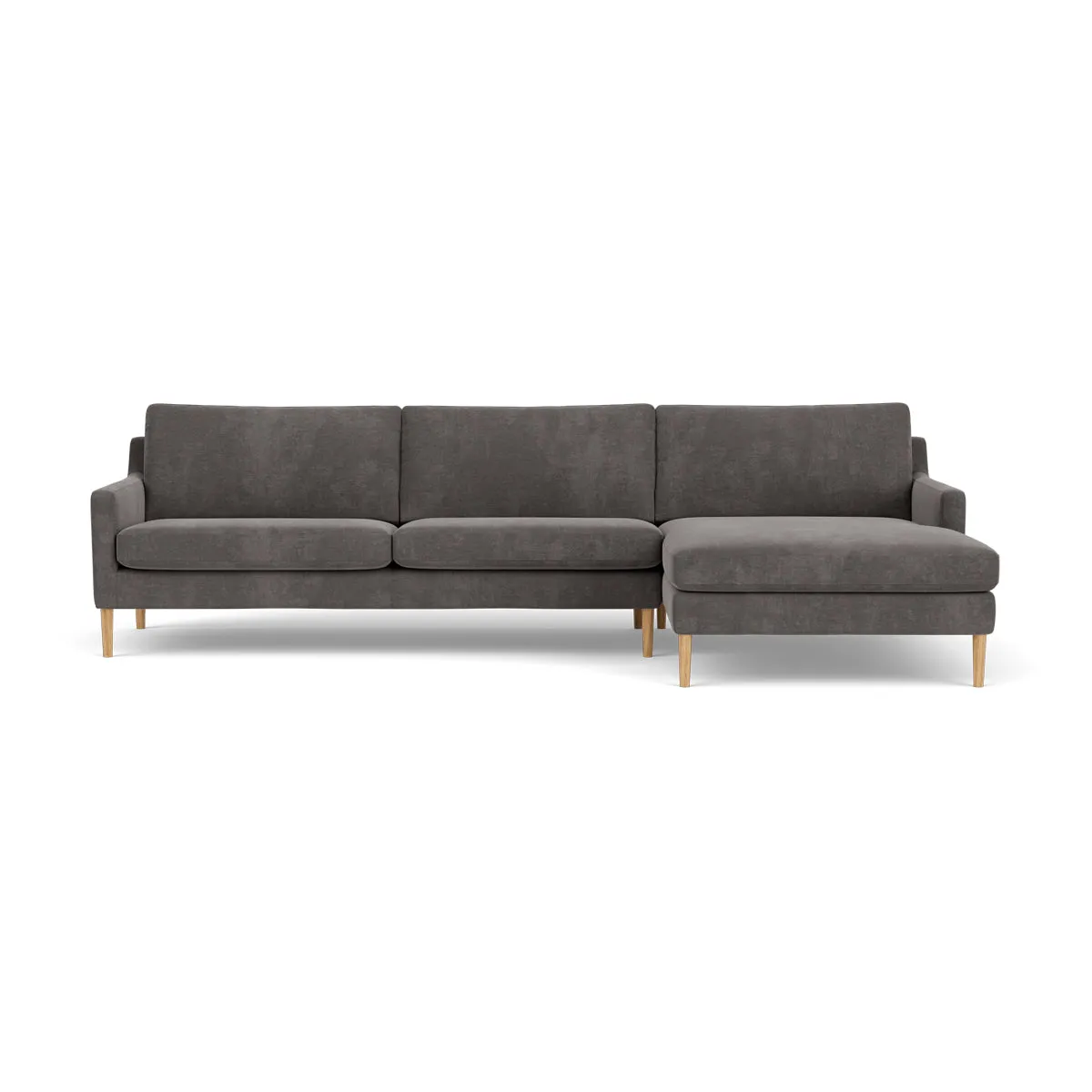 Astha Fabric Right Chaise Sofa